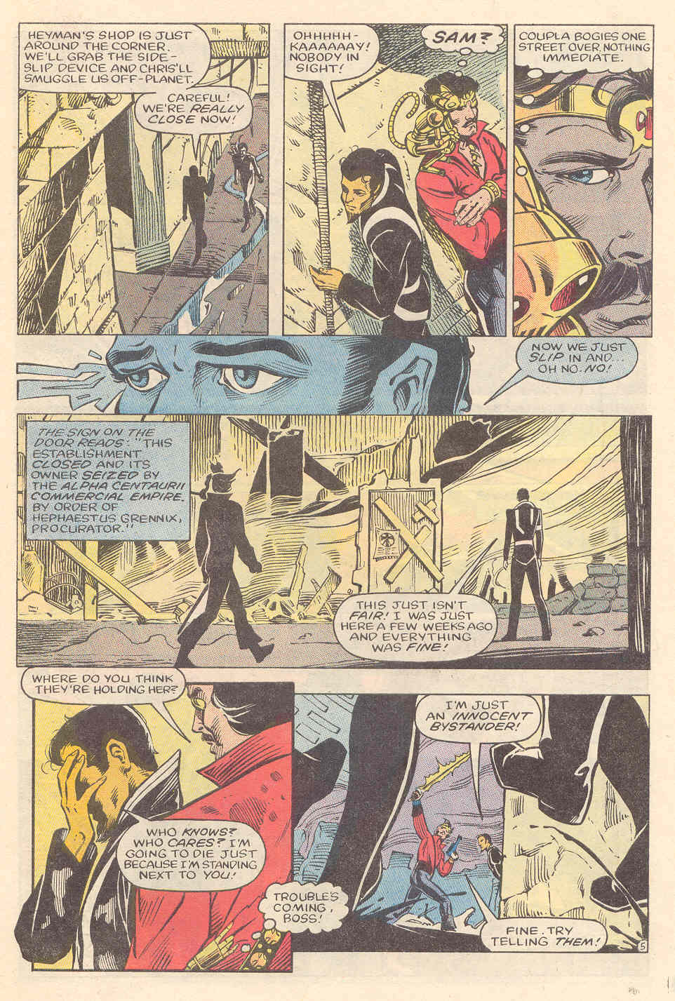 Read online Starslayer comic -  Issue #13 - 7