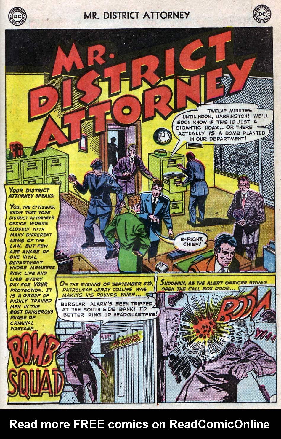 Read online Mr. District Attorney comic -  Issue #33 - 13