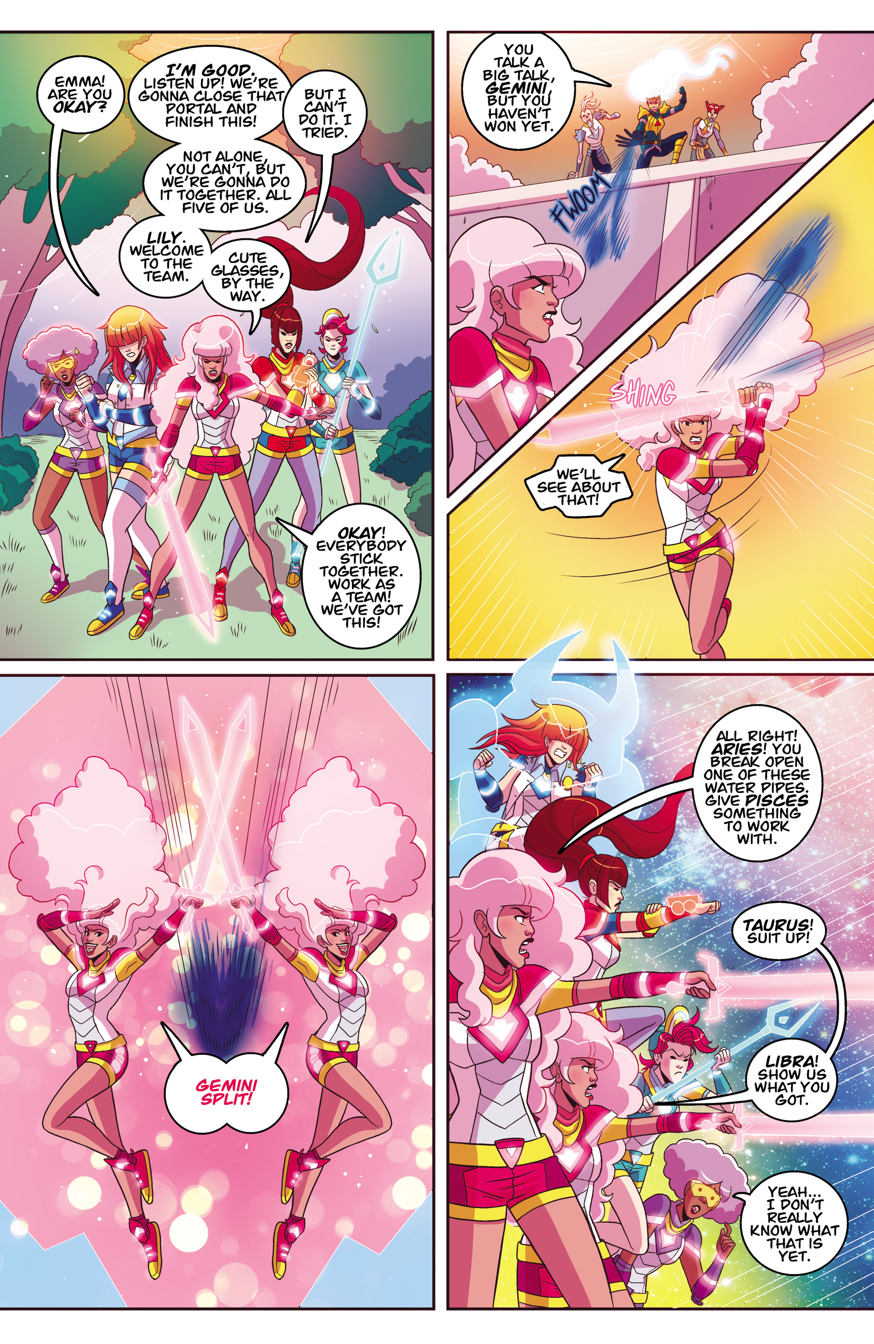 Read online Zodiac Starforce comic -  Issue #4 - 15