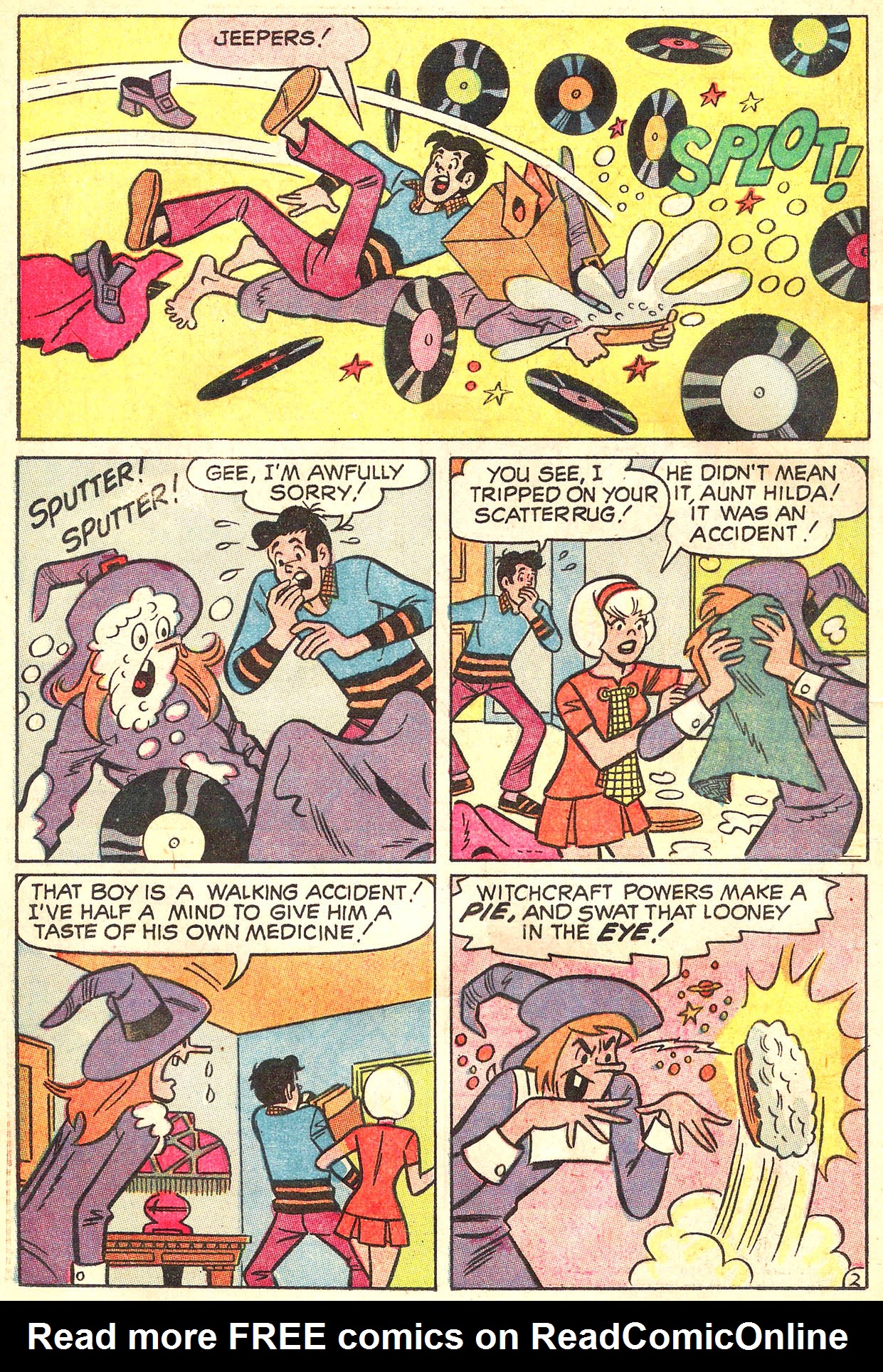 Read online Archie's TV Laugh-Out comic -  Issue #3 - 4