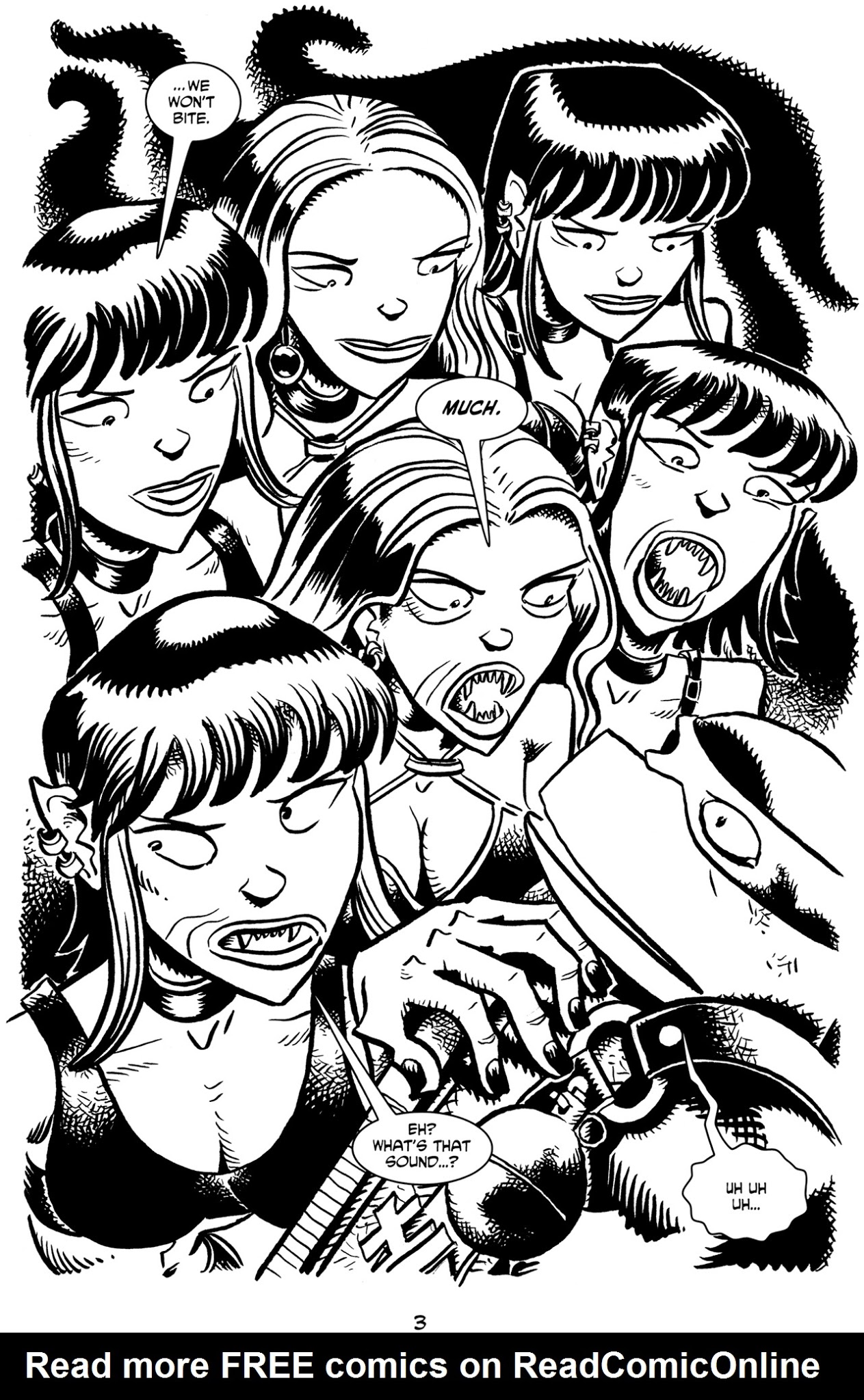 Read online Raphael Bad Moon Rising comic -  Issue #4 - 5