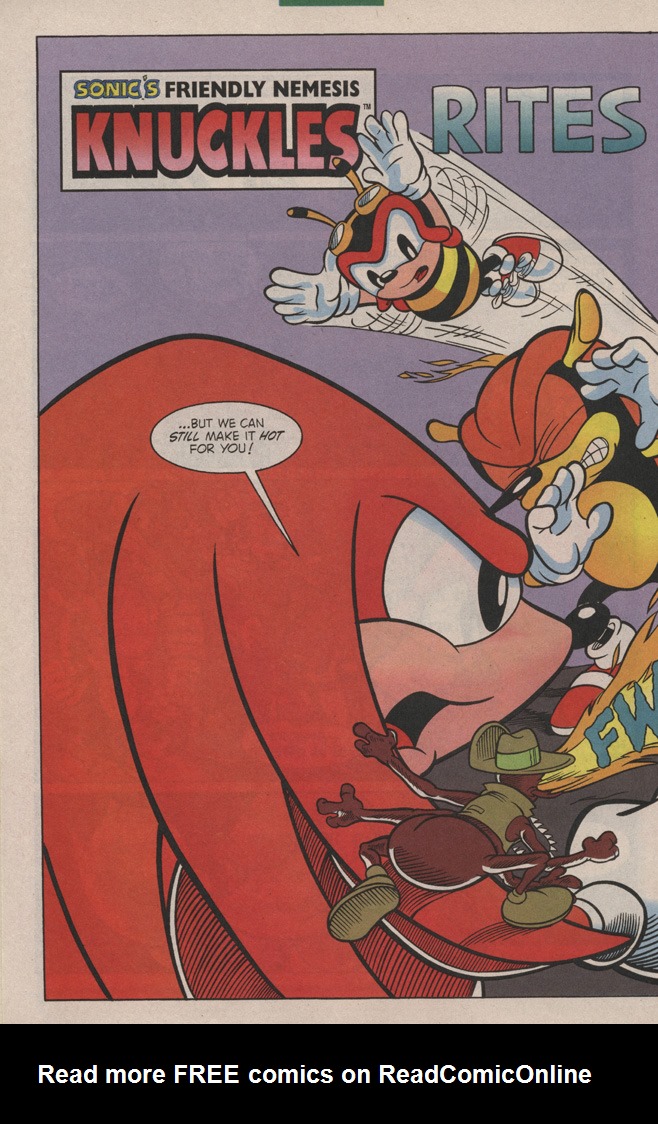 Read online Sonic's Friendly Nemesis, Knuckles comic -  Issue #3 - 6