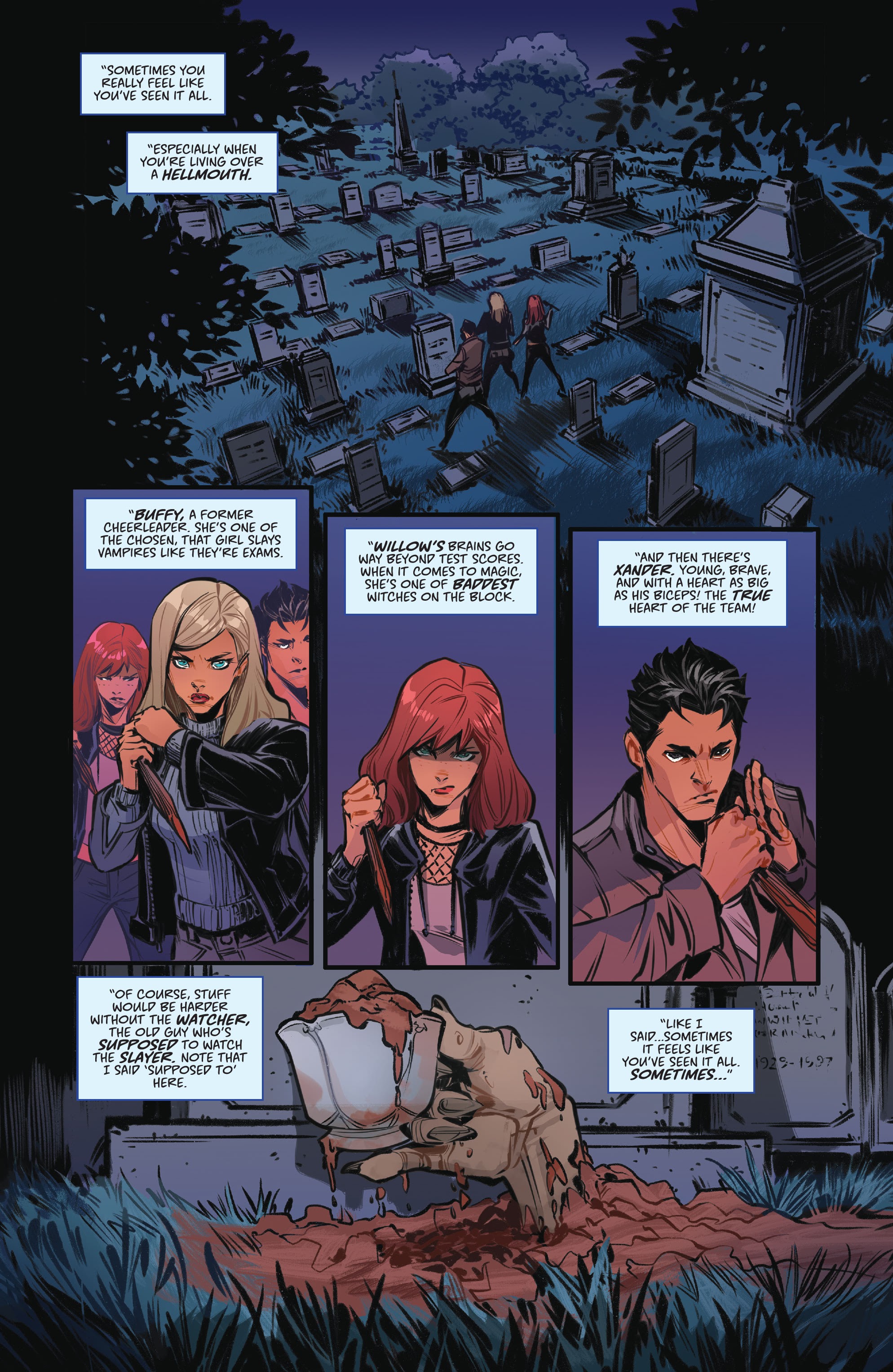 Read online Buffy the Vampire Slayer: Tea Time comic -  Issue # Full - 3