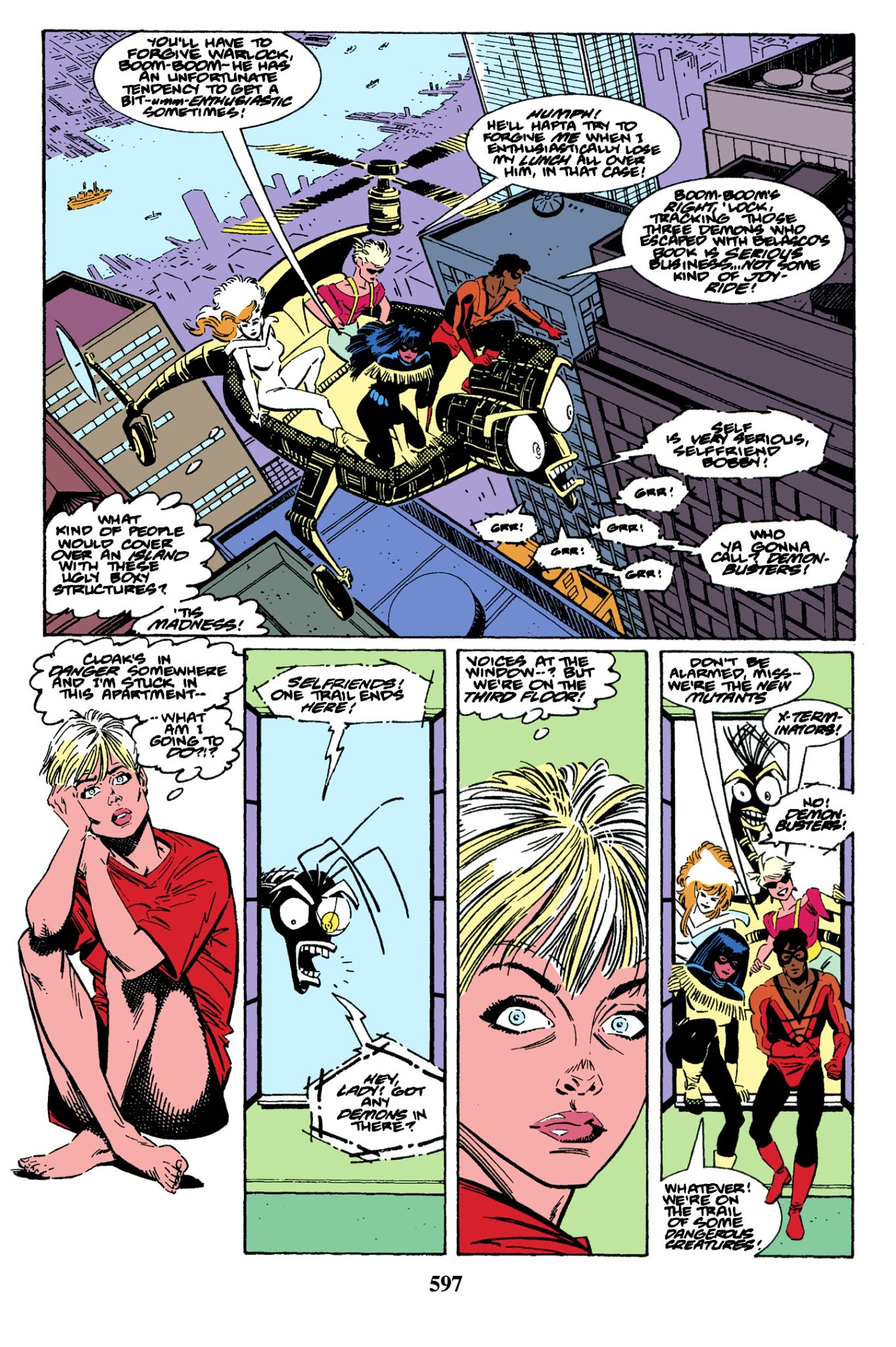 Read online X-Men: Inferno comic -  Issue # TPB Inferno Crossovers - 589