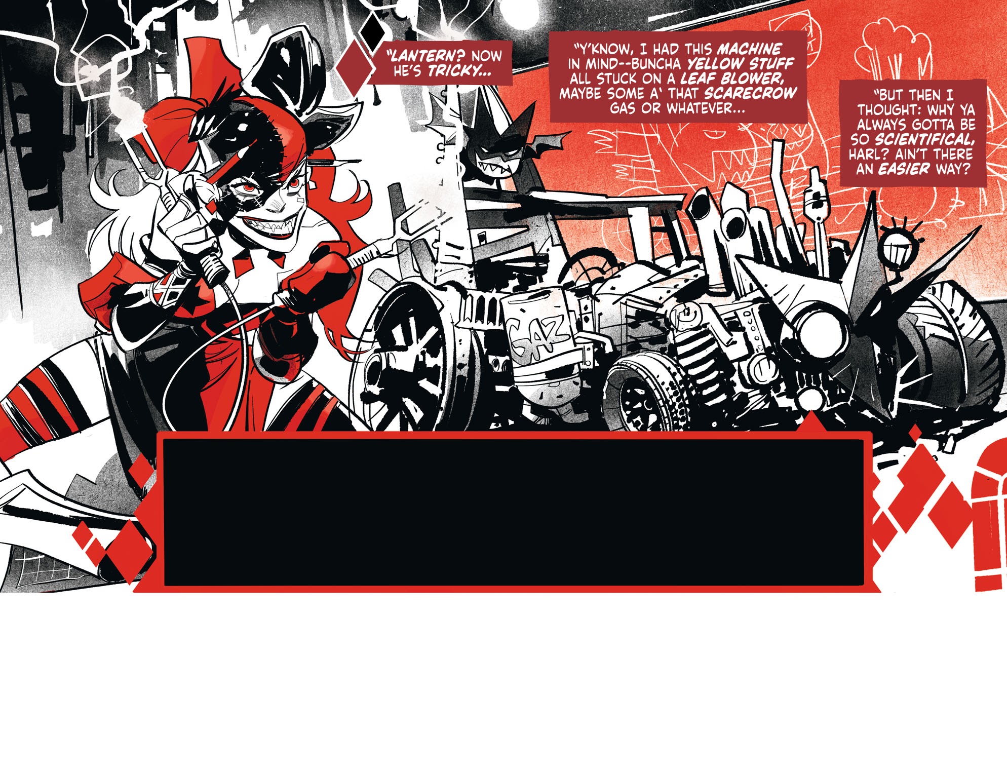 Read online Harley Quinn Black   White   Red comic -  Issue #11 - 16