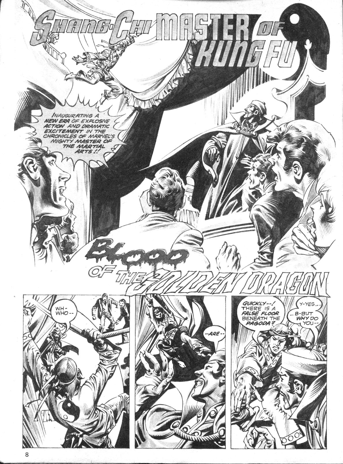Read online The Deadly Hands of Kung Fu comic -  Issue #12 - 8
