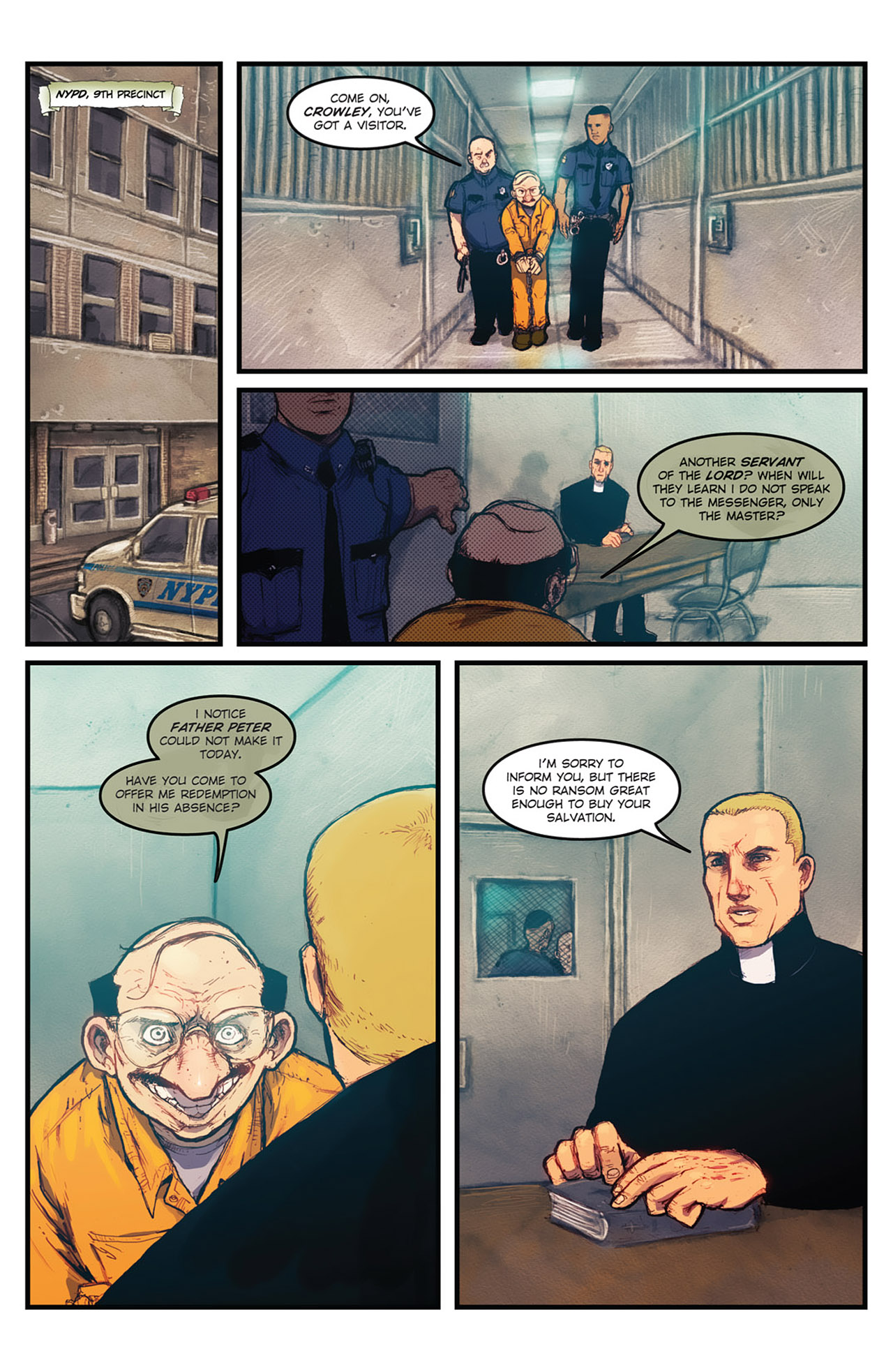 Read online Avengelyne (2011) comic -  Issue #6 - 12