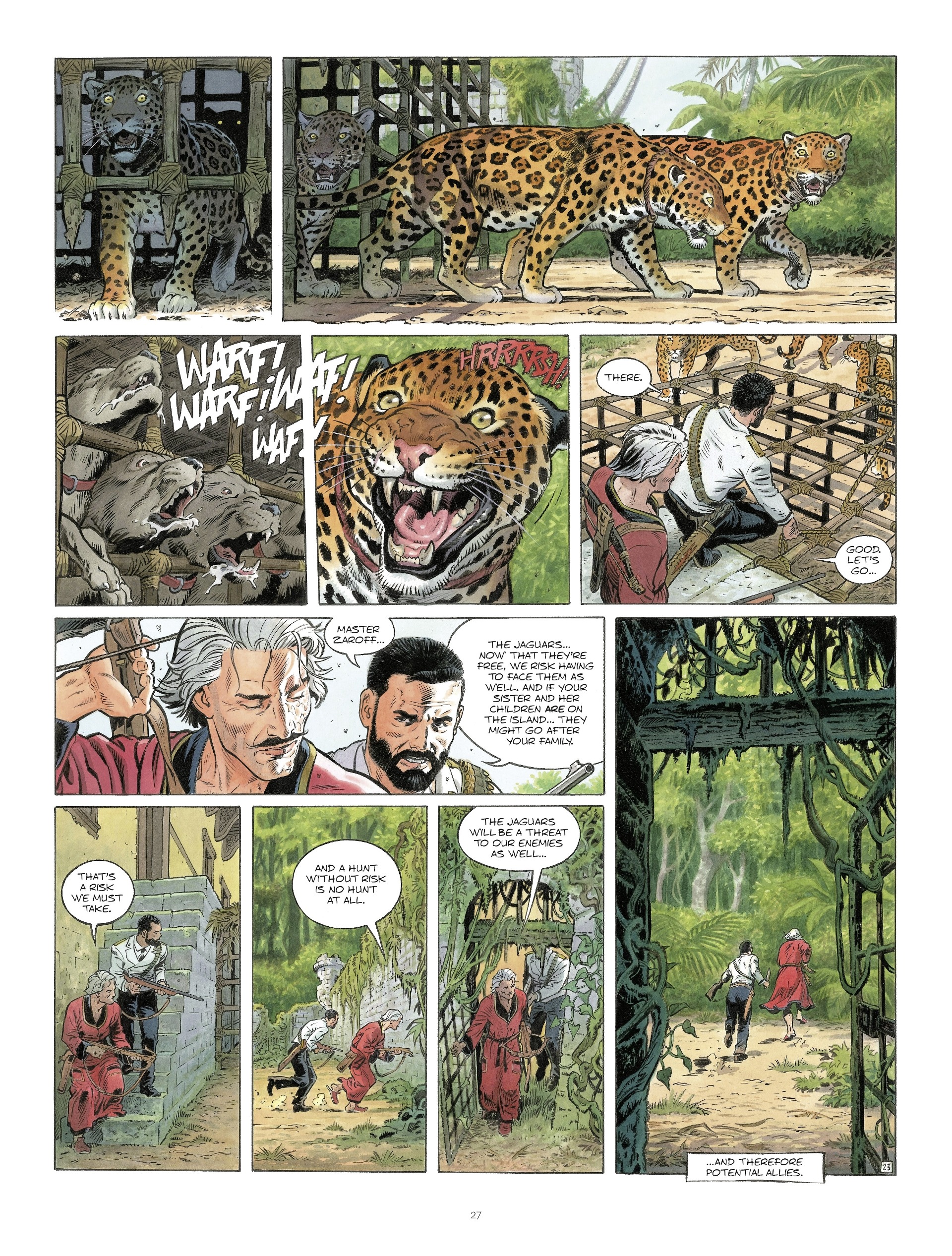Read online Zaroff comic -  Issue # TPB 1 - 28