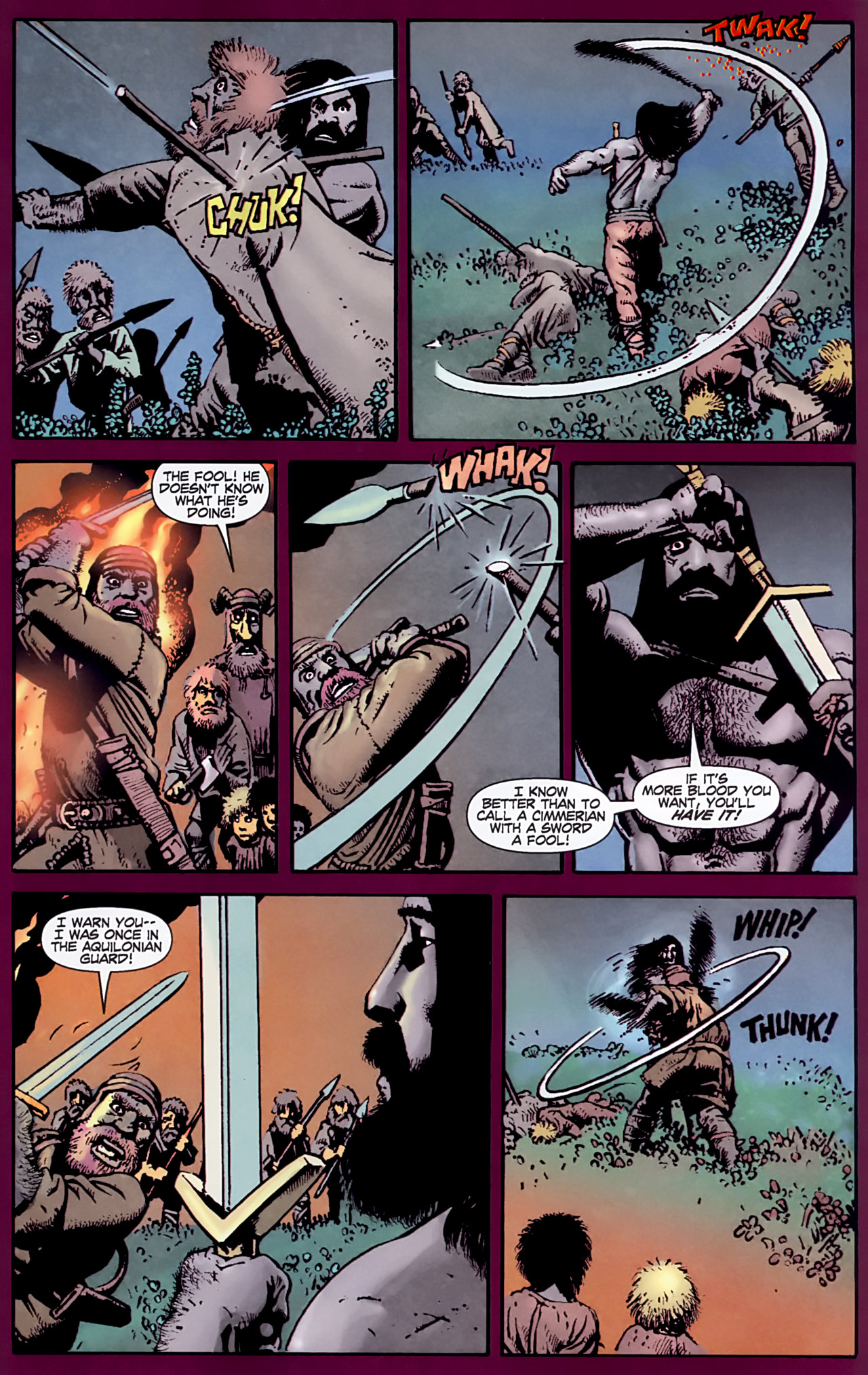 Read online Conan The Cimmerian comic -  Issue #1 - 17