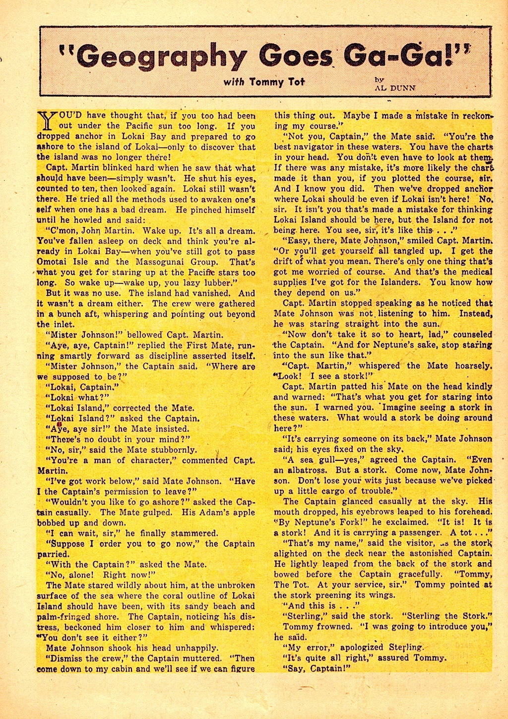 Read online Rocket Kelly (1945) comic -  Issue #5 - 14