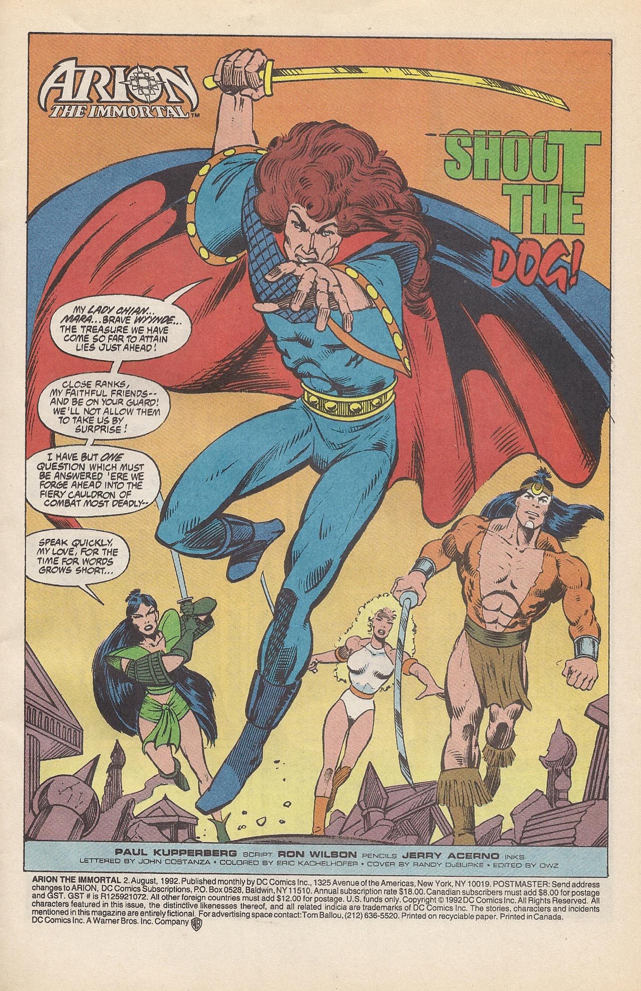 Read online Arion the Immortal comic -  Issue #2 - 3