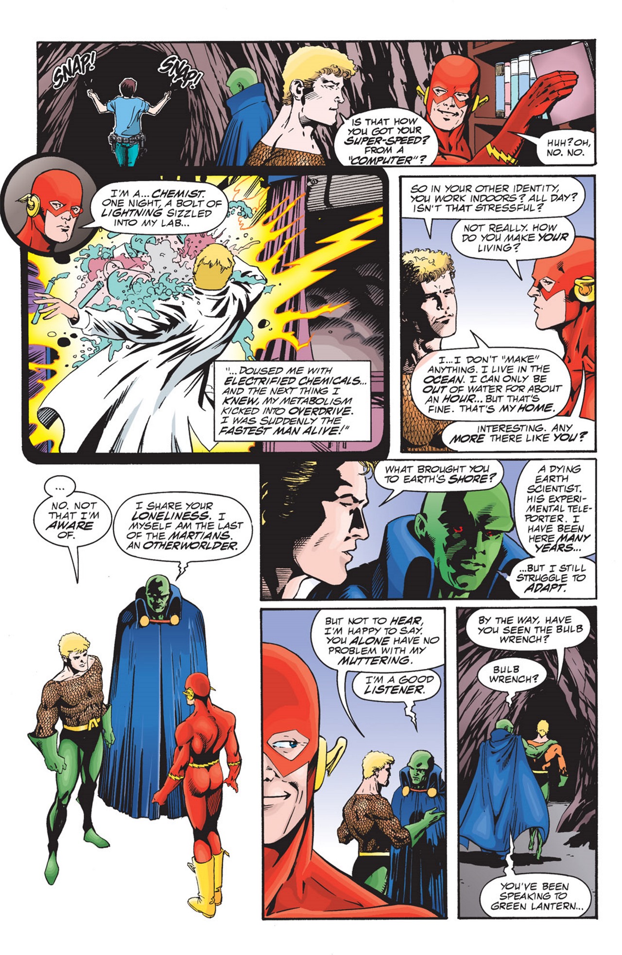 Read online JLA: Year One comic -  Issue #3 - 14