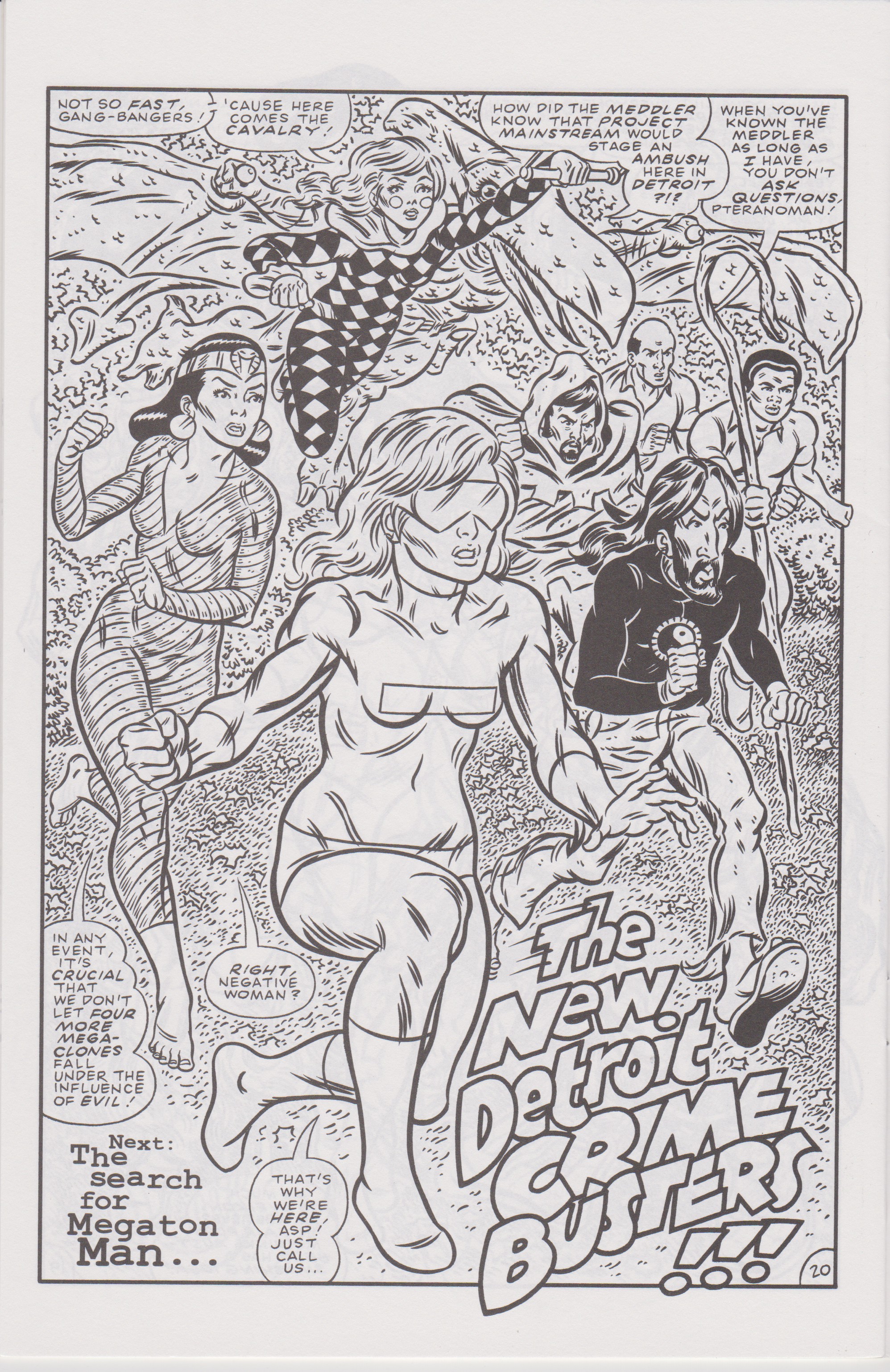 Read online Don Simpson's Bizarre Heroes comic -  Issue #10 - 22