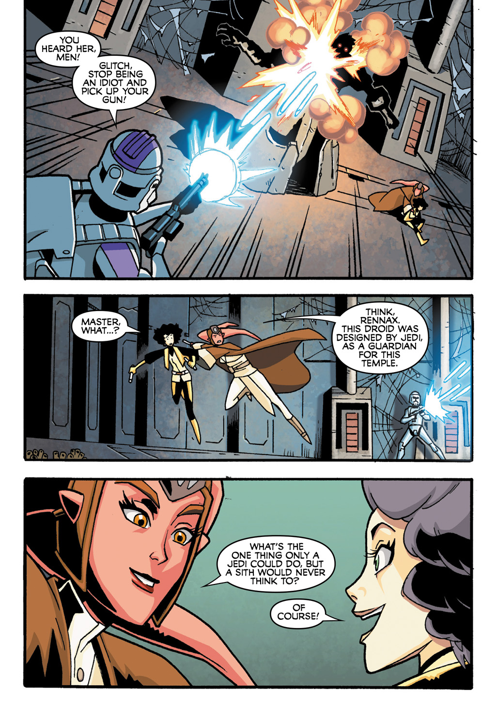 Read online Star Wars: The Clone Wars - Defenders of the Lost Temple comic -  Issue # Full - 22