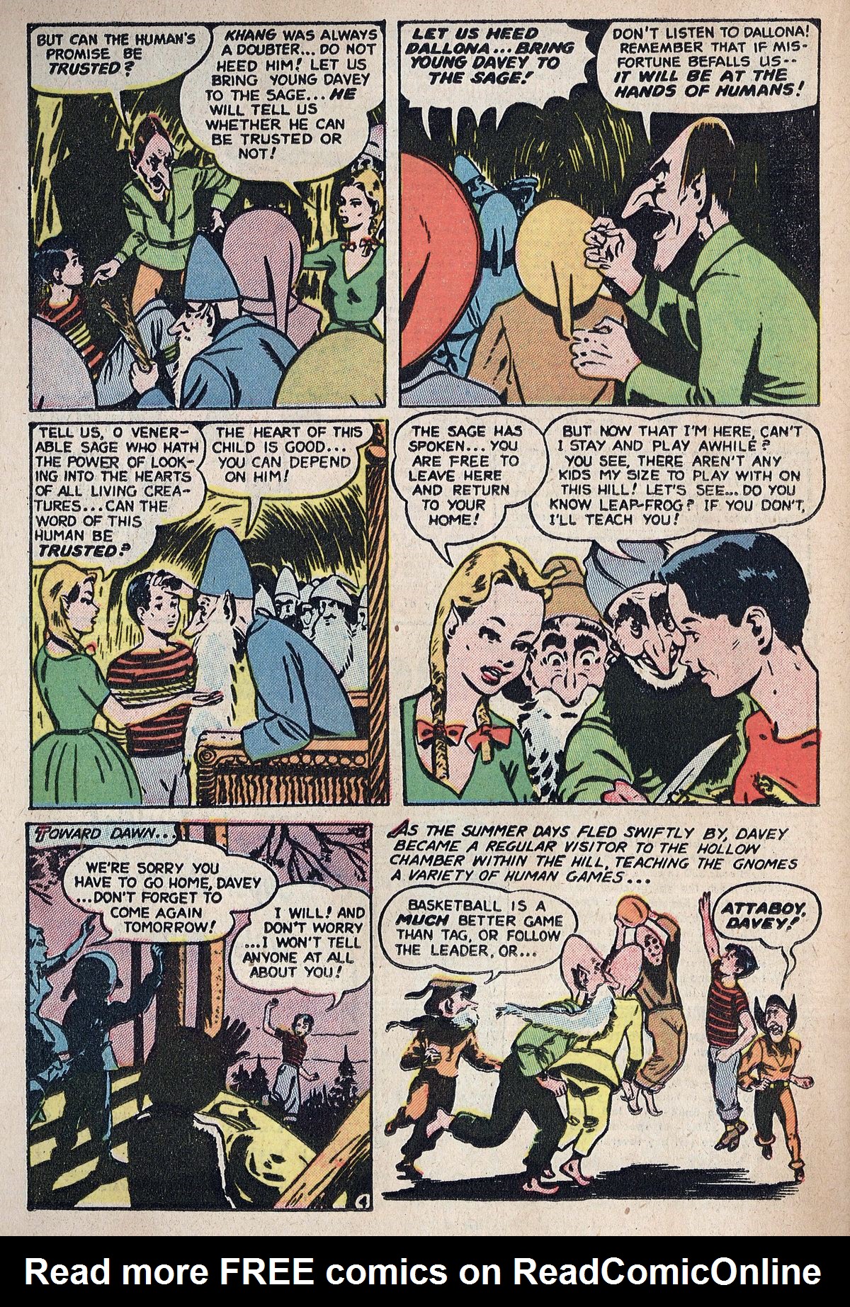 Read online Adventures Into The Unknown comic -  Issue #63 - 22