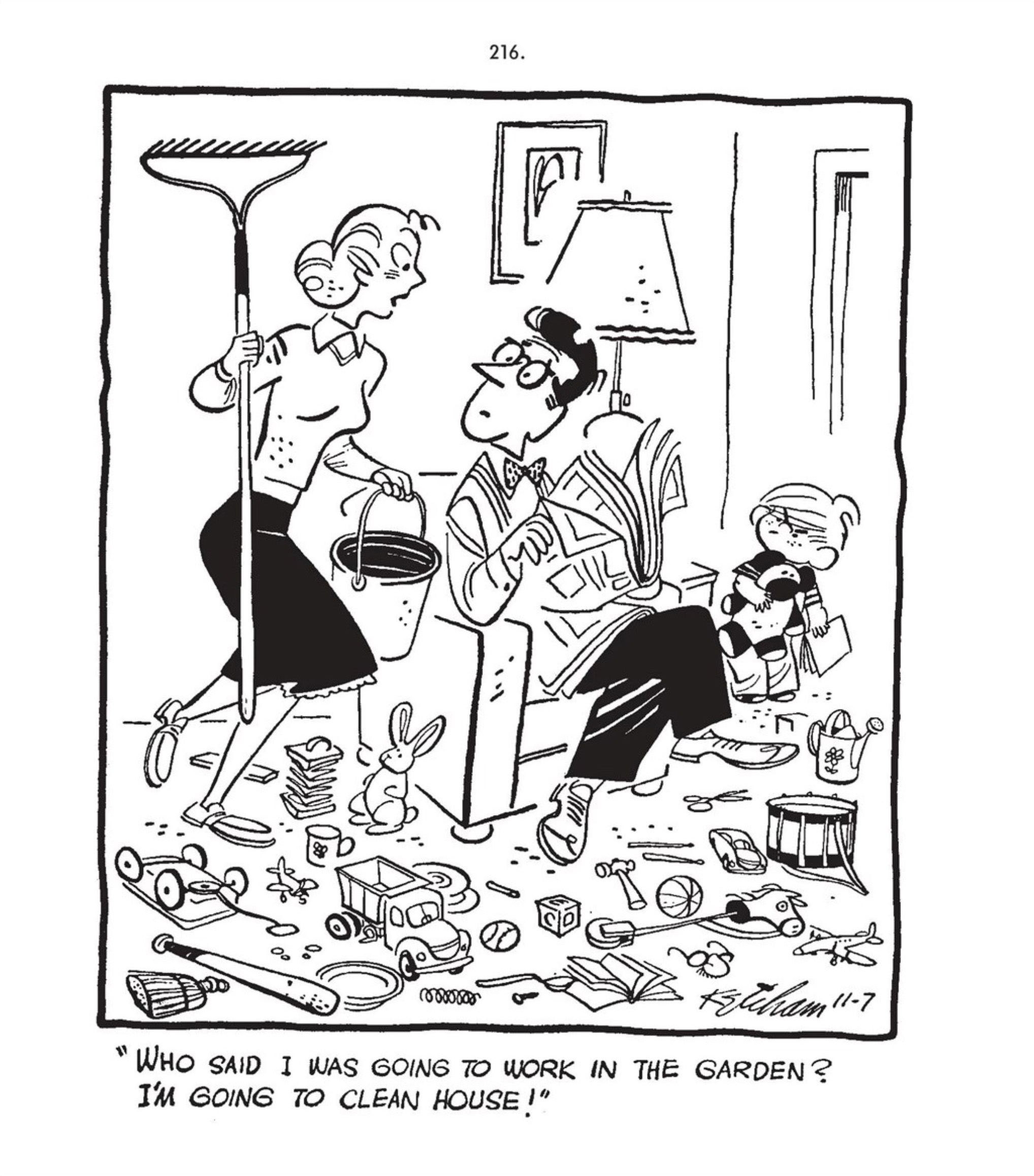 Read online Hank Ketcham's Complete Dennis the Menace comic -  Issue # TPB 1 (Part 3) - 42