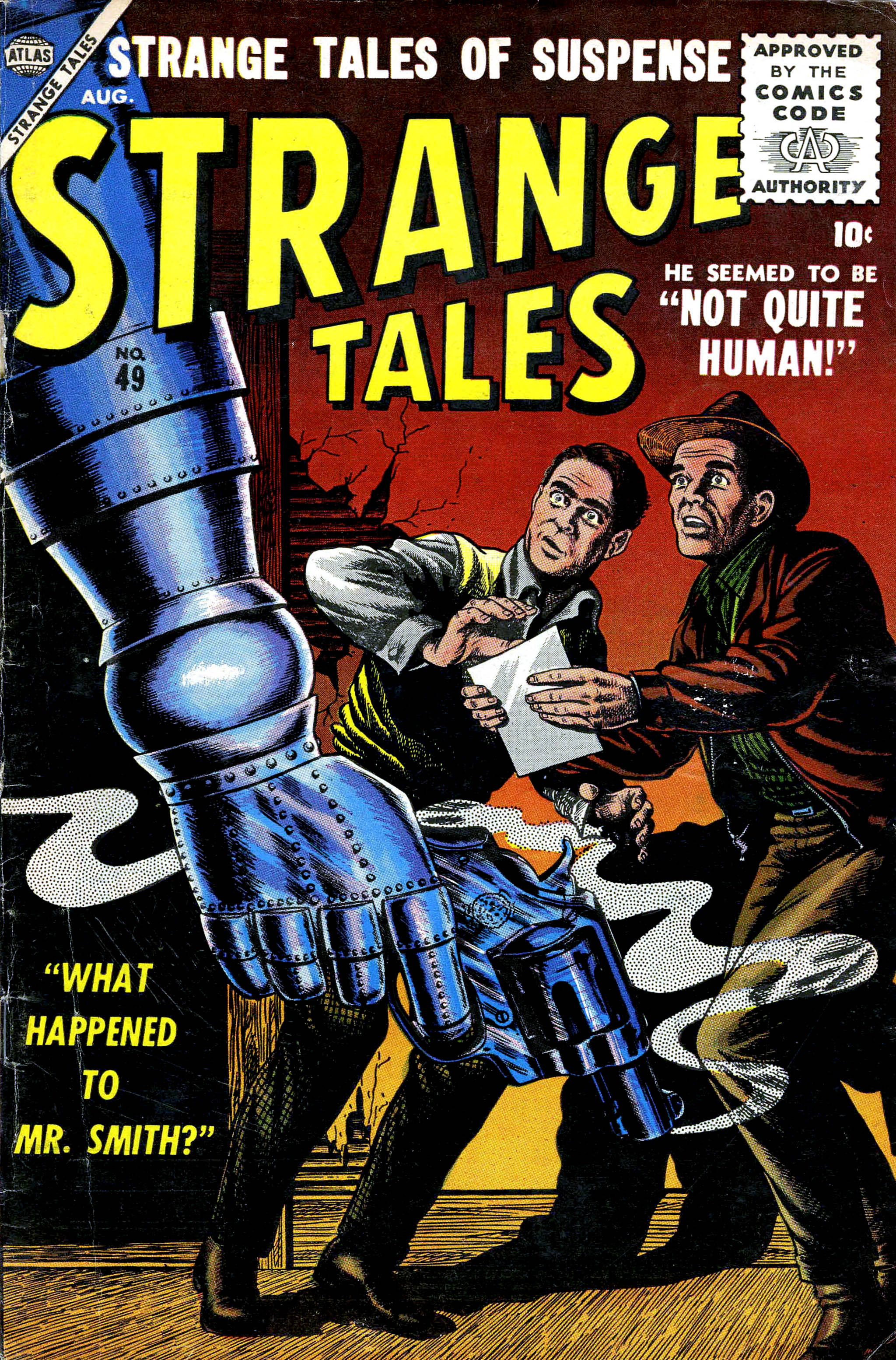 Read online Strange Tales (1951) comic -  Issue #49 - 1
