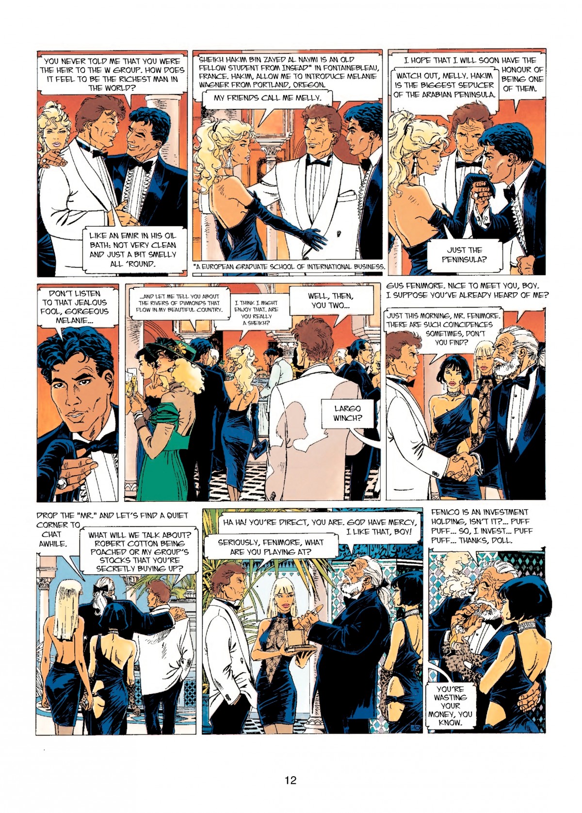 Read online Largo Winch comic -  Issue # TPB 2 - 12
