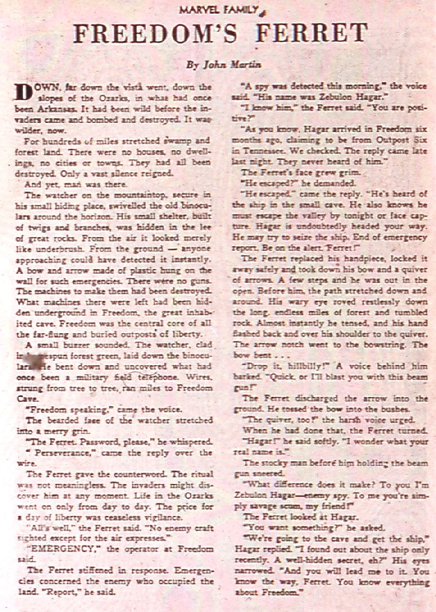 Read online The Marvel Family comic -  Issue #73 - 26