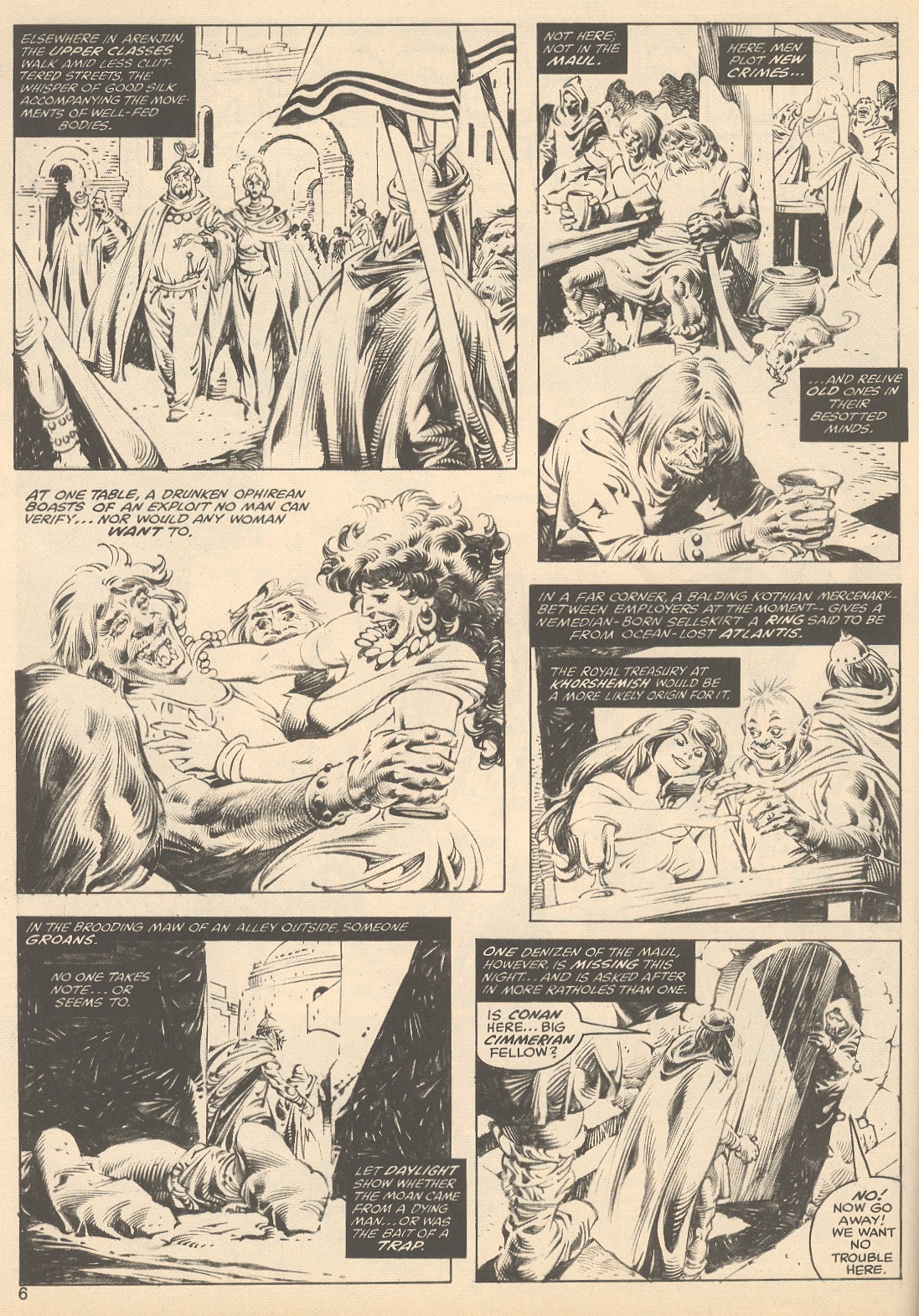 The Savage Sword Of Conan issue 53 - Page 6