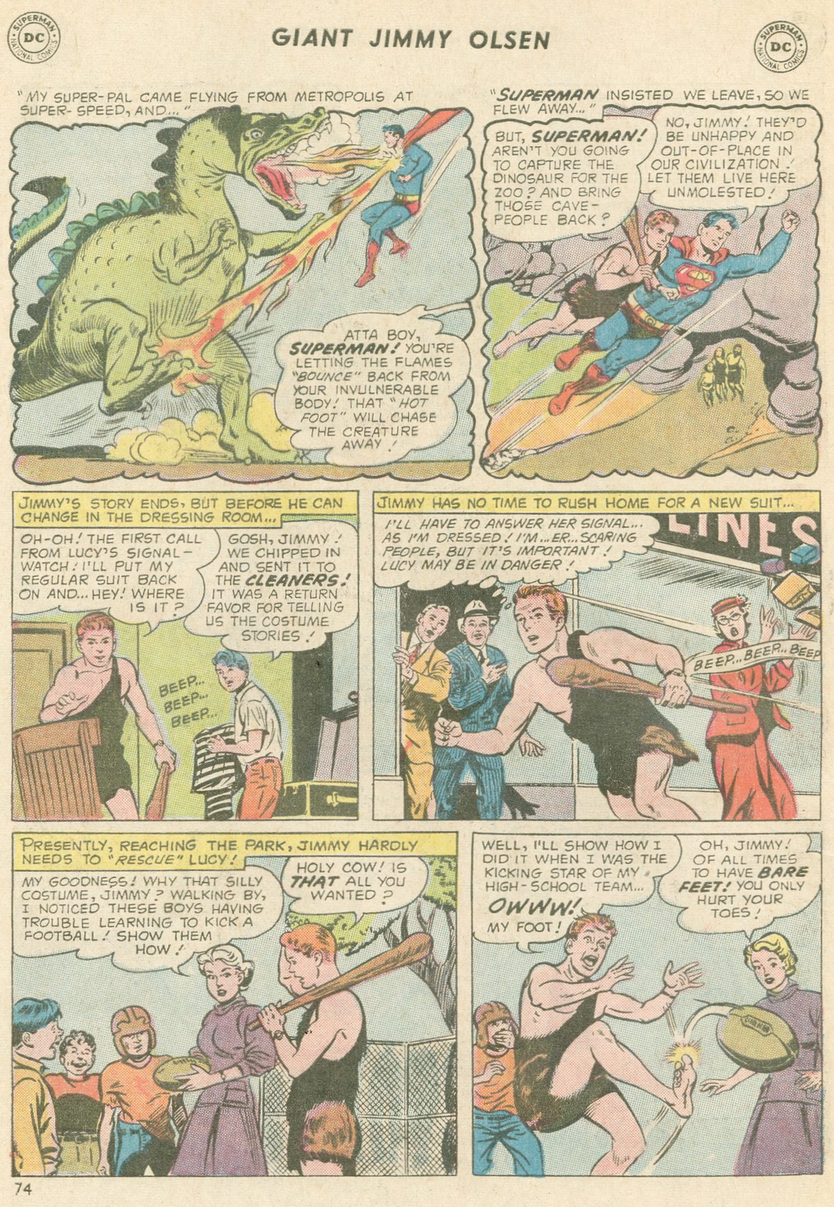 Read online Superman's Pal Jimmy Olsen comic -  Issue #95 - 76