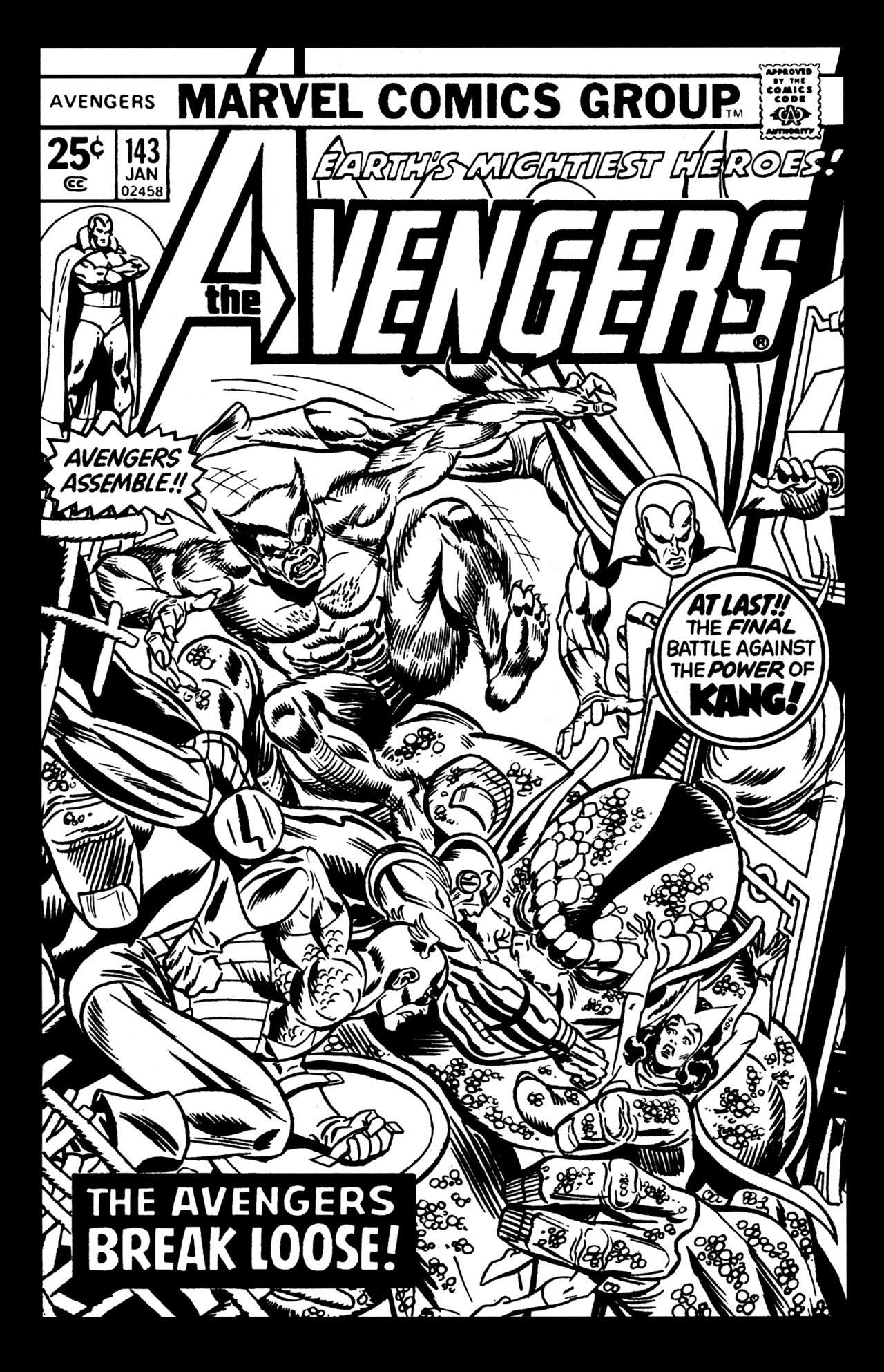 Read online Essential Avengers comic -  Issue # TPB 7 Part 1 - 44