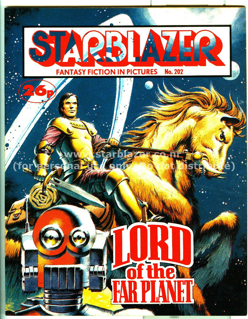 Read online Starblazer comic -  Issue #202 - 1