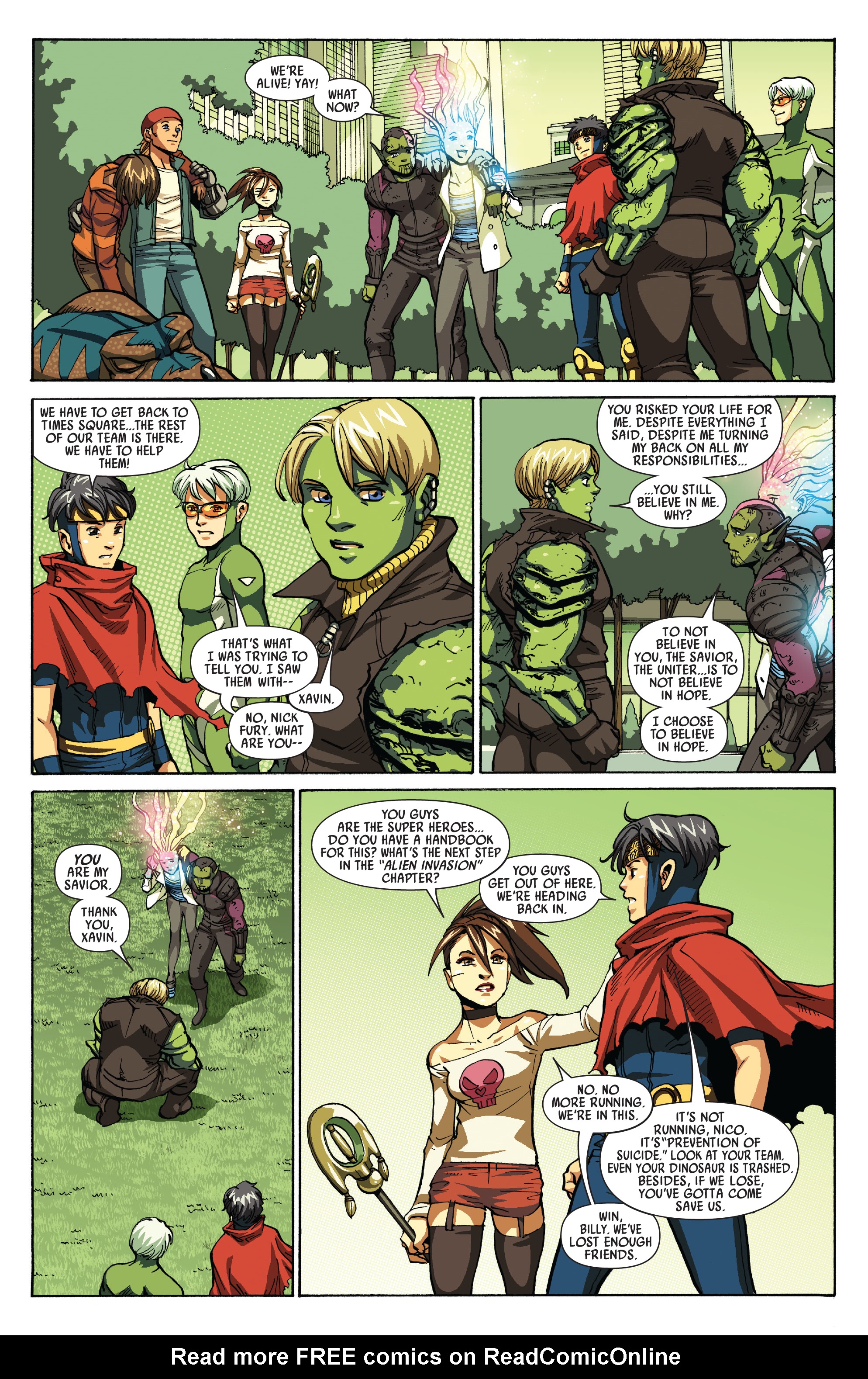 Read online Young Avengers by Heinberg & Cheung Omnibus comic -  Issue # TPB (Part 7) - 12