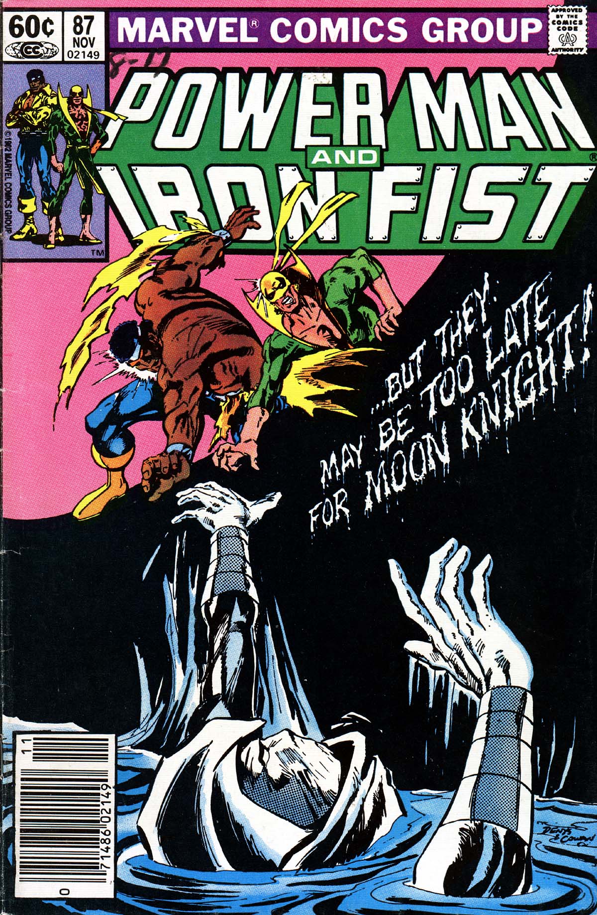 Read online Power Man and Iron Fist (1978) comic -  Issue #87 - 1