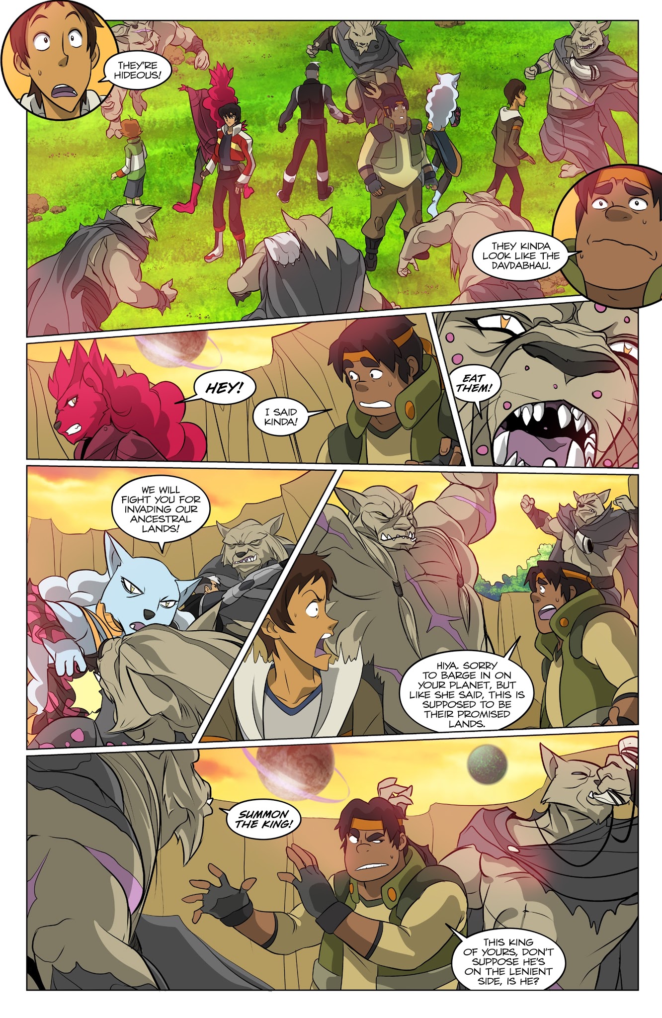 Read online Voltron Legendary Defender (2017) comic -  Issue #4 - 22