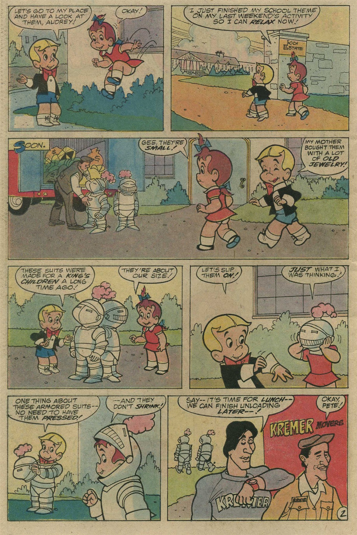 Read online Richie Rich & His Girl Friends comic -  Issue #6 - 22