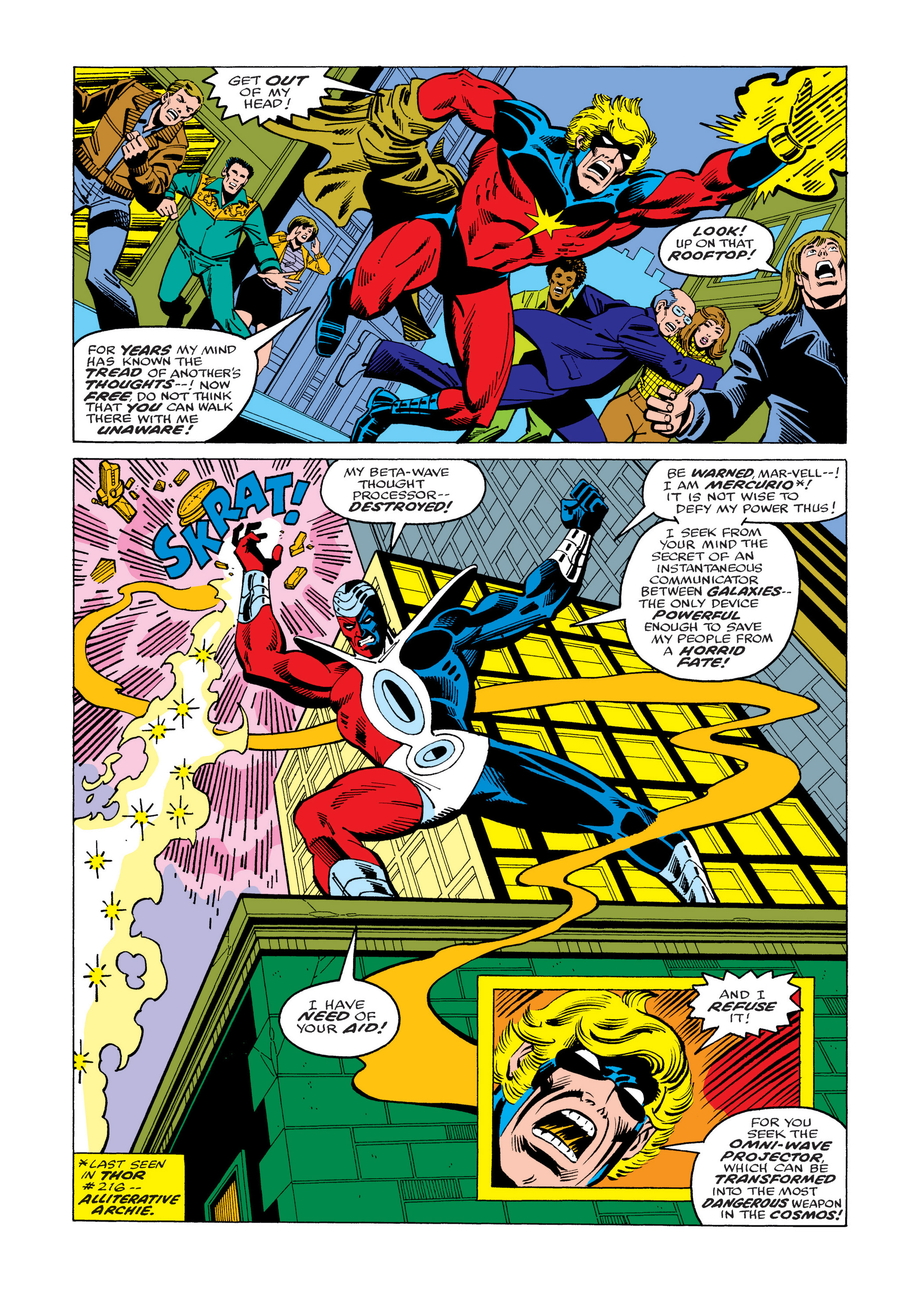 Read online Marvel Masterworks: Captain Marvel comic -  Issue # TPB 5 (Part 1) - 87