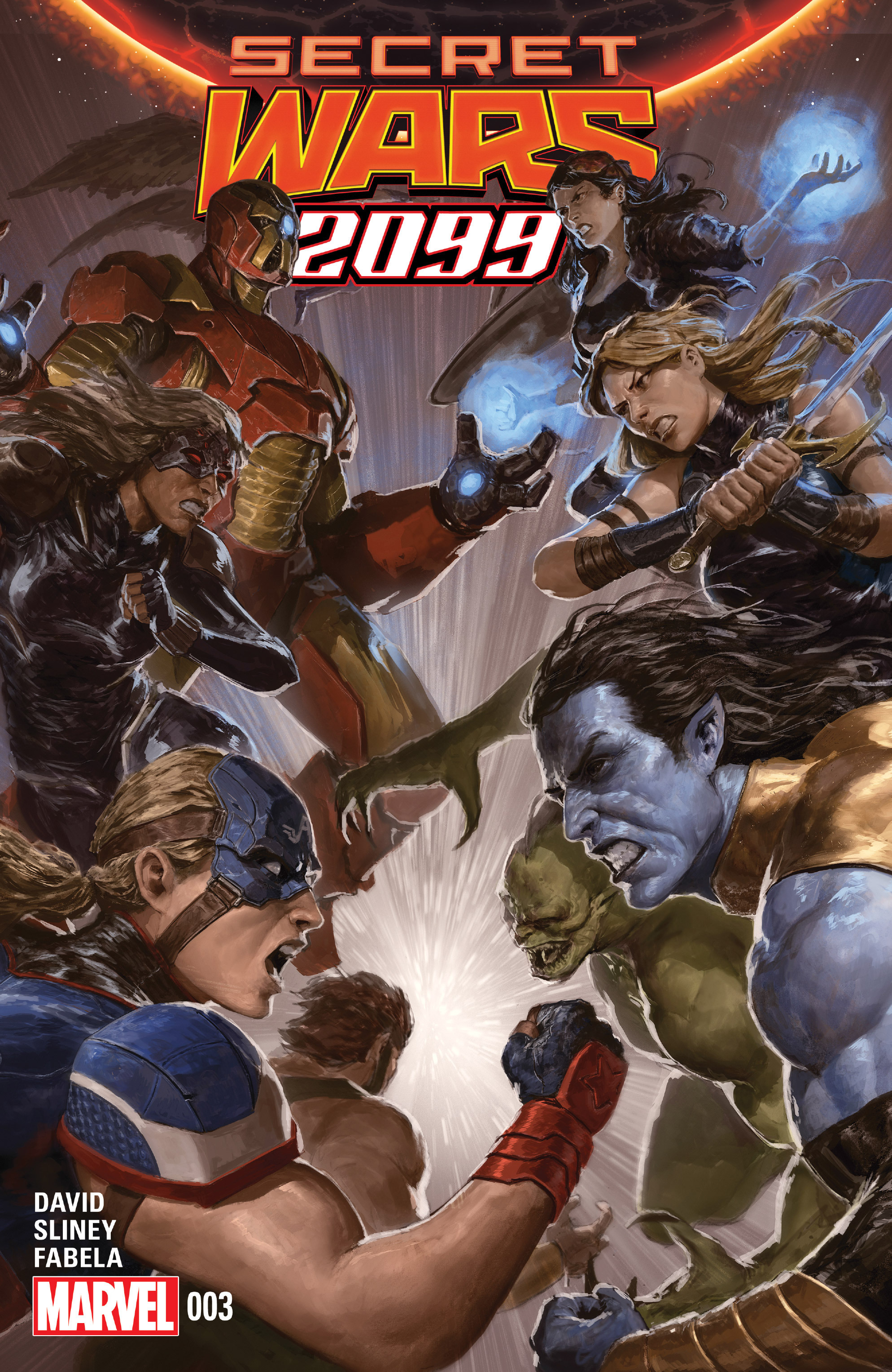 Read online Secret Wars 2099 comic -  Issue #3 - 1