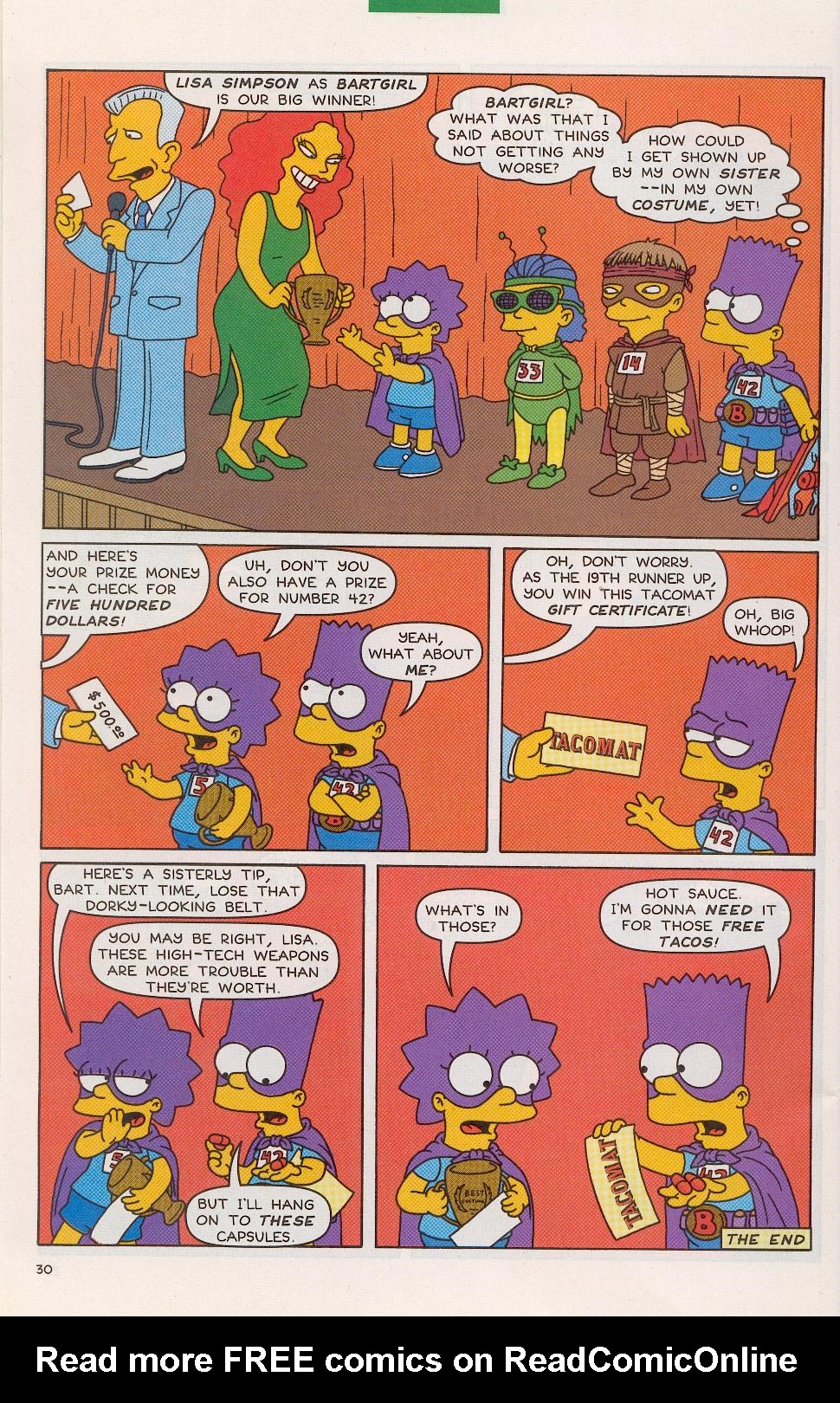 Read online Simpsons Comics Presents Bart Simpson comic -  Issue #2 - 29