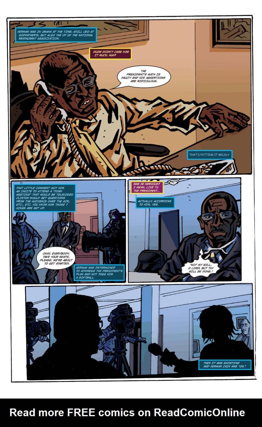 Read online Political Power: Herman Cain comic -  Issue # Full - 11