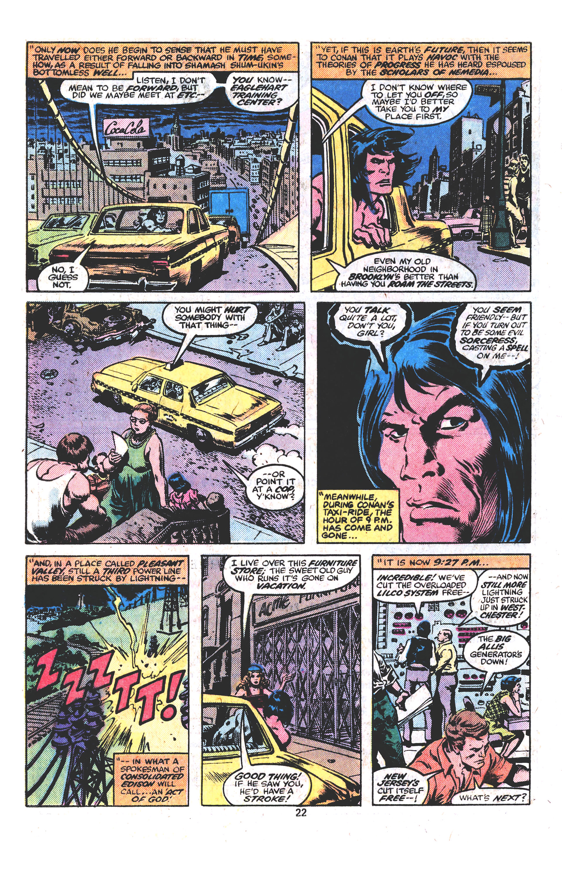 Read online What If? (1977) comic -  Issue #13 - Conan The Barbarian walked the Earth Today - 17