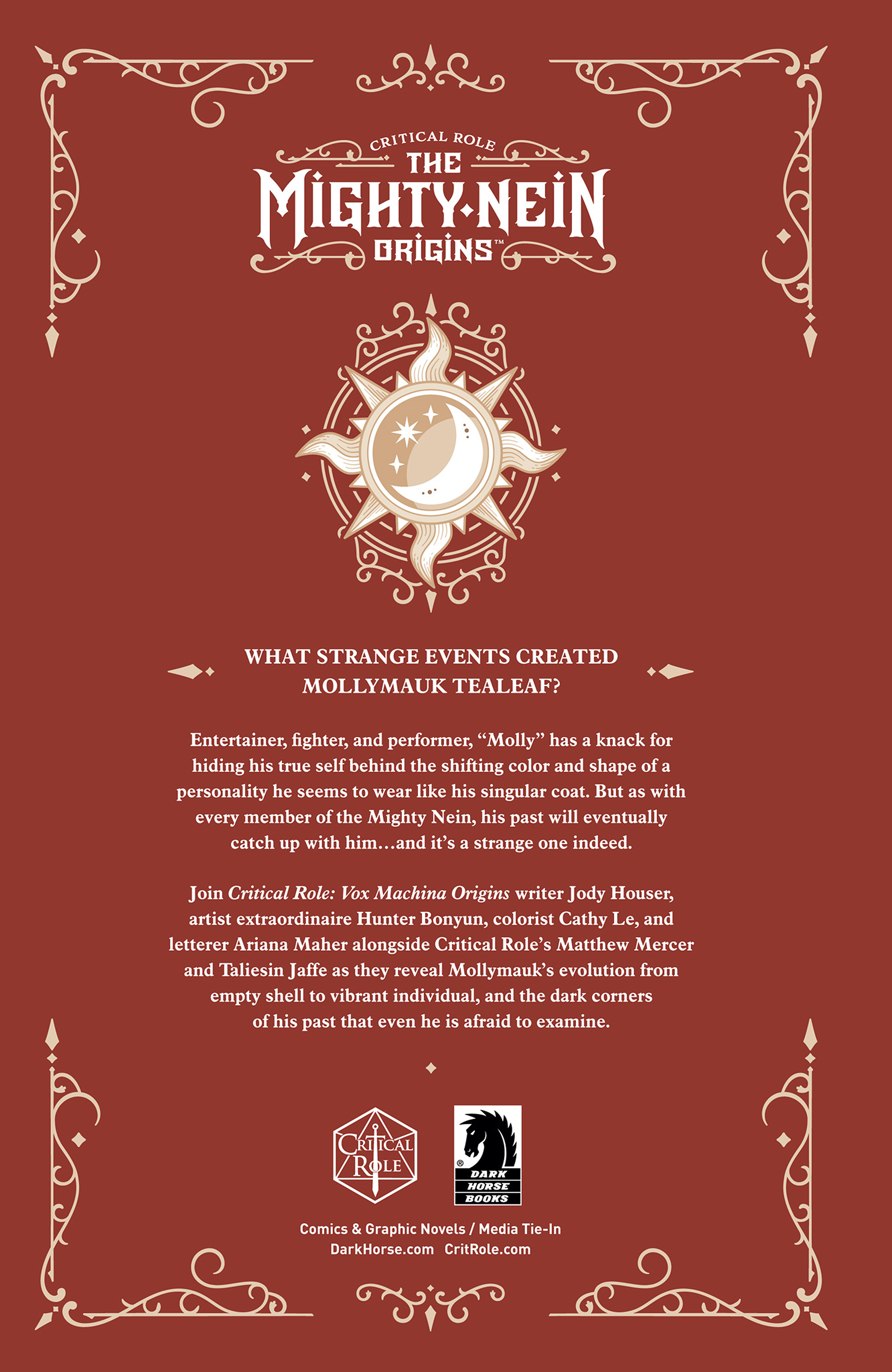 Read online Critical Role: The Mighty Nein Origins - Mollymauk Tealeaf comic -  Issue # Full - 60