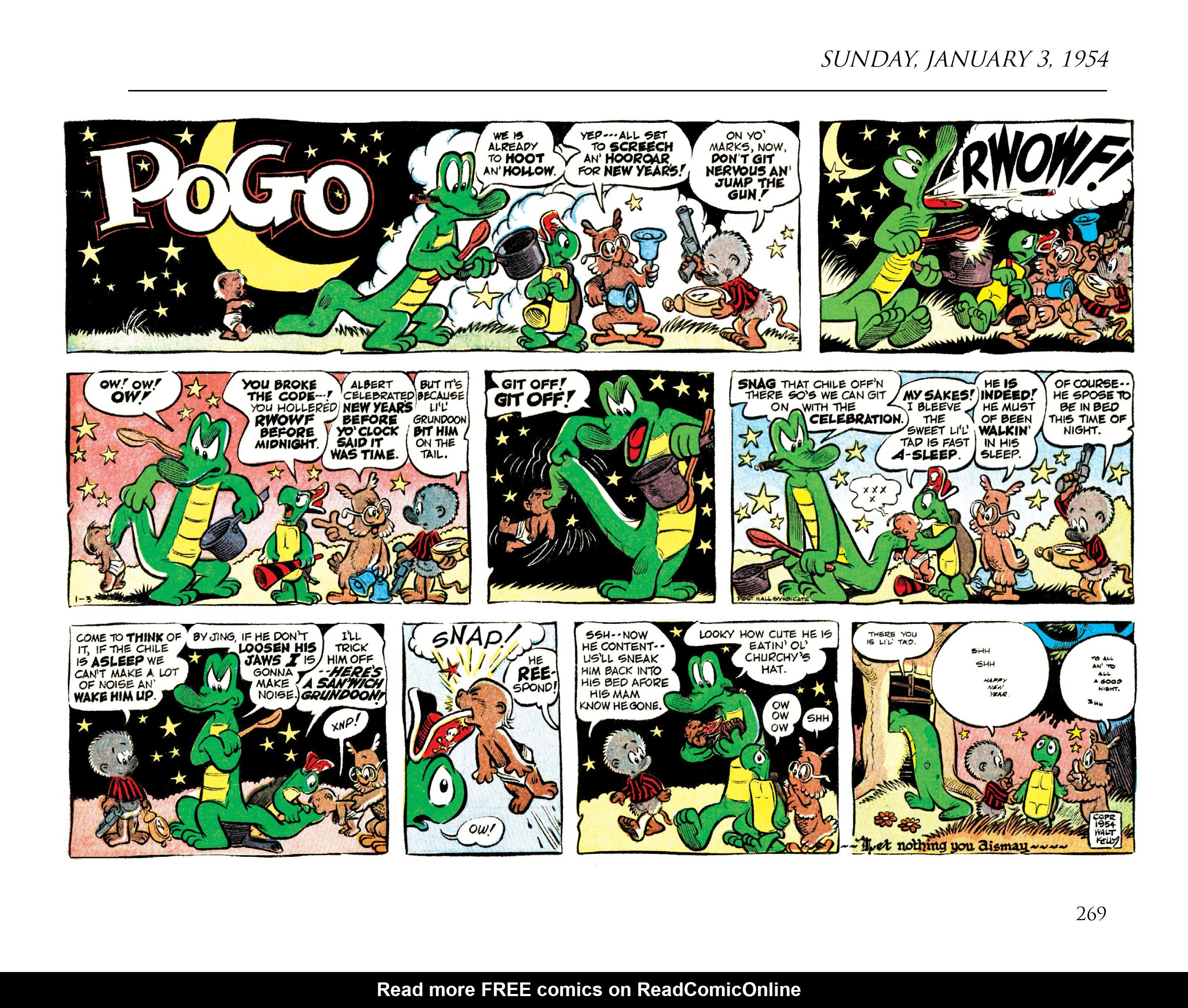 Read online Pogo by Walt Kelly: The Complete Syndicated Comic Strips comic -  Issue # TPB 3 (Part 3) - 81