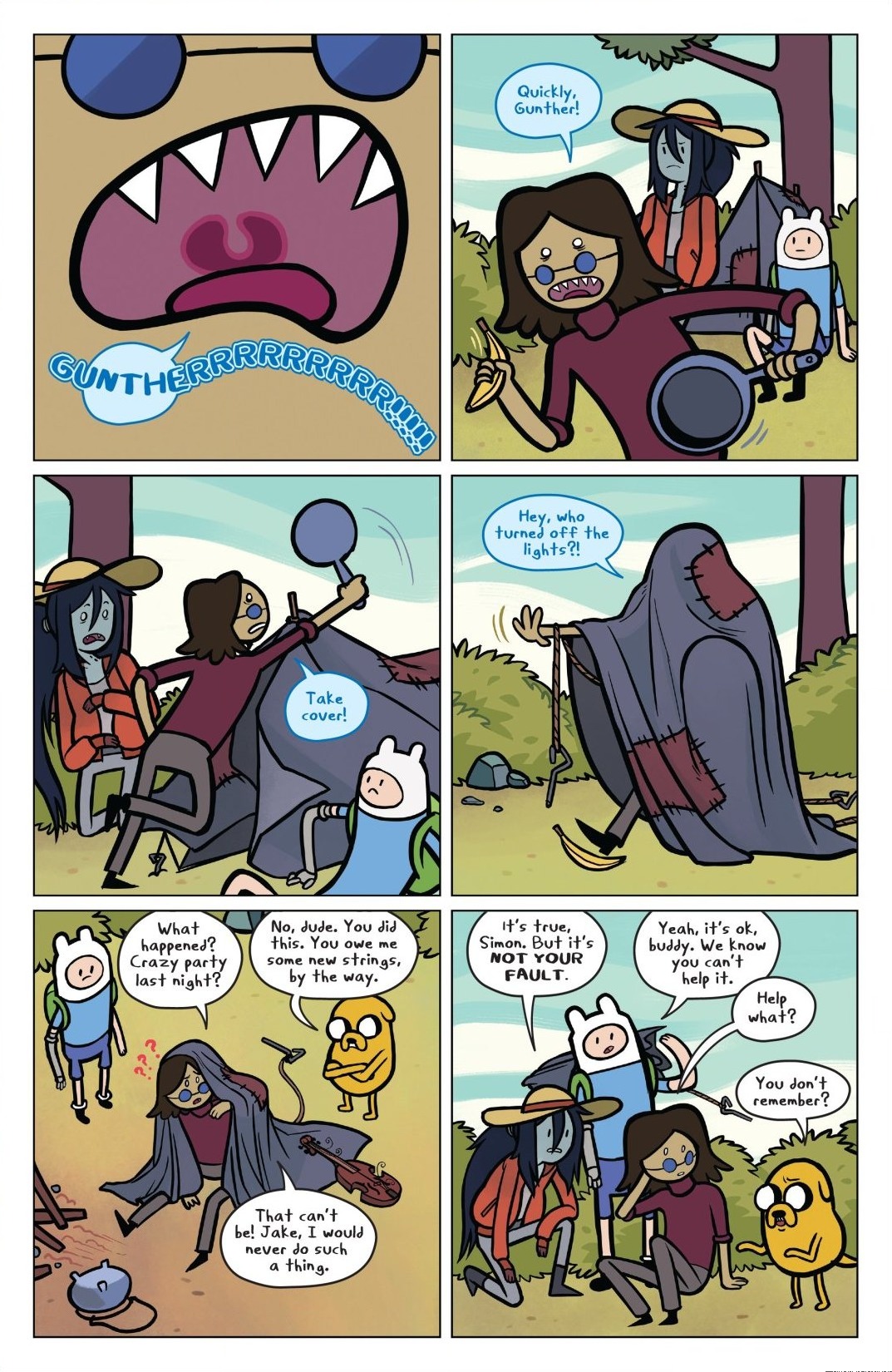Read online Adventure Time: Marcy & Simon comic -  Issue #4 - 4