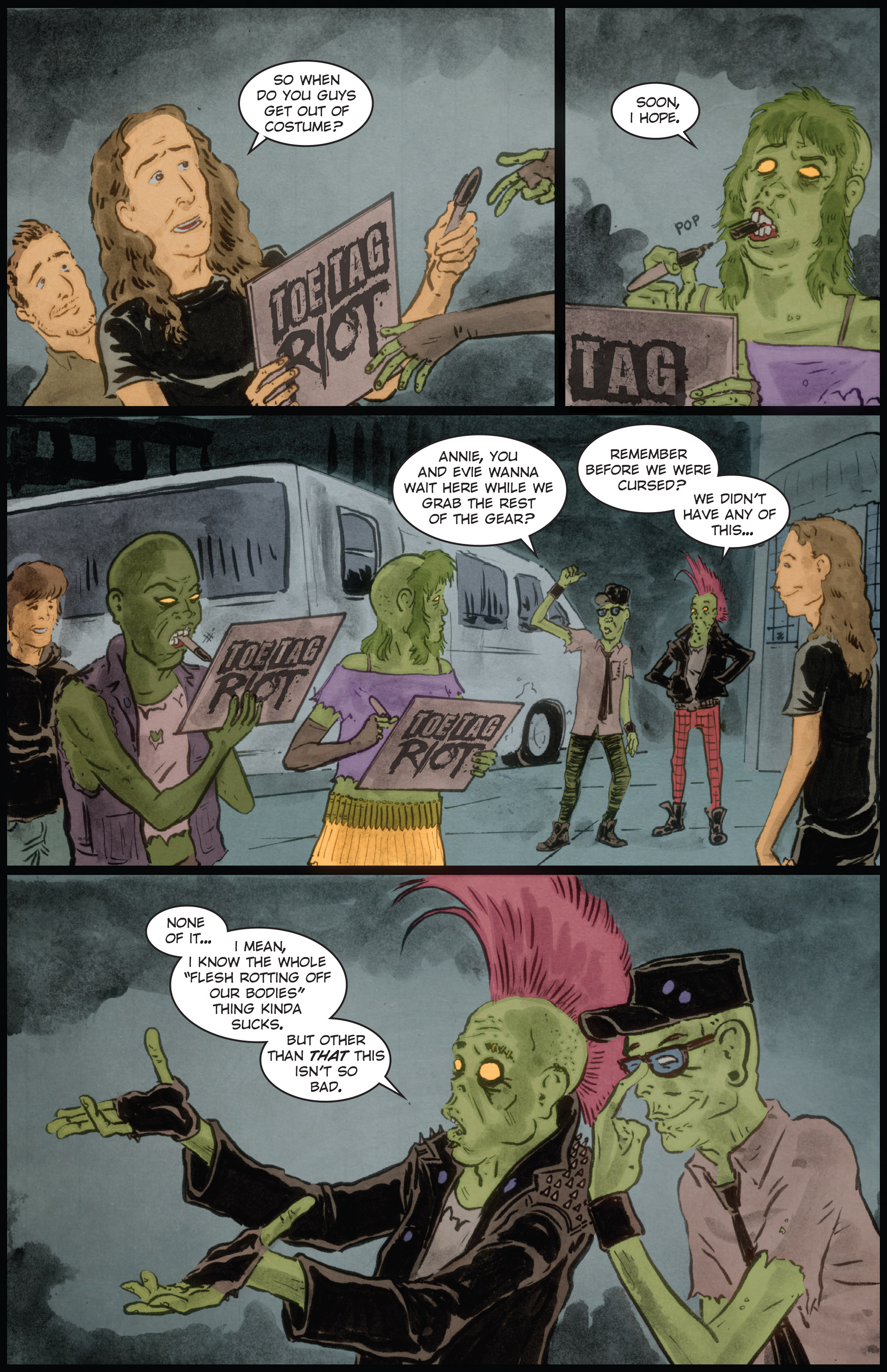 Read online Toe Tag Riot comic -  Issue #1 - 19