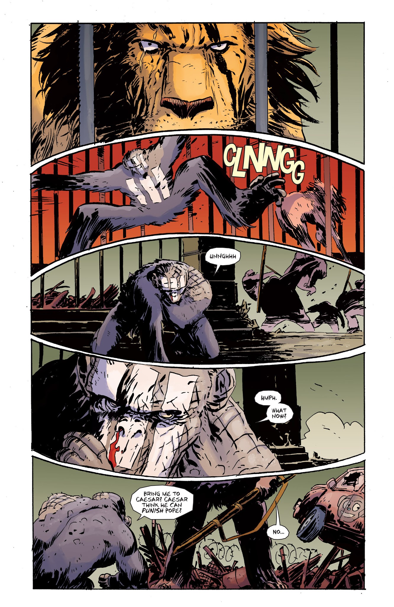 Read online Dawn of the Planet of the Apes comic -  Issue # TPB - 126