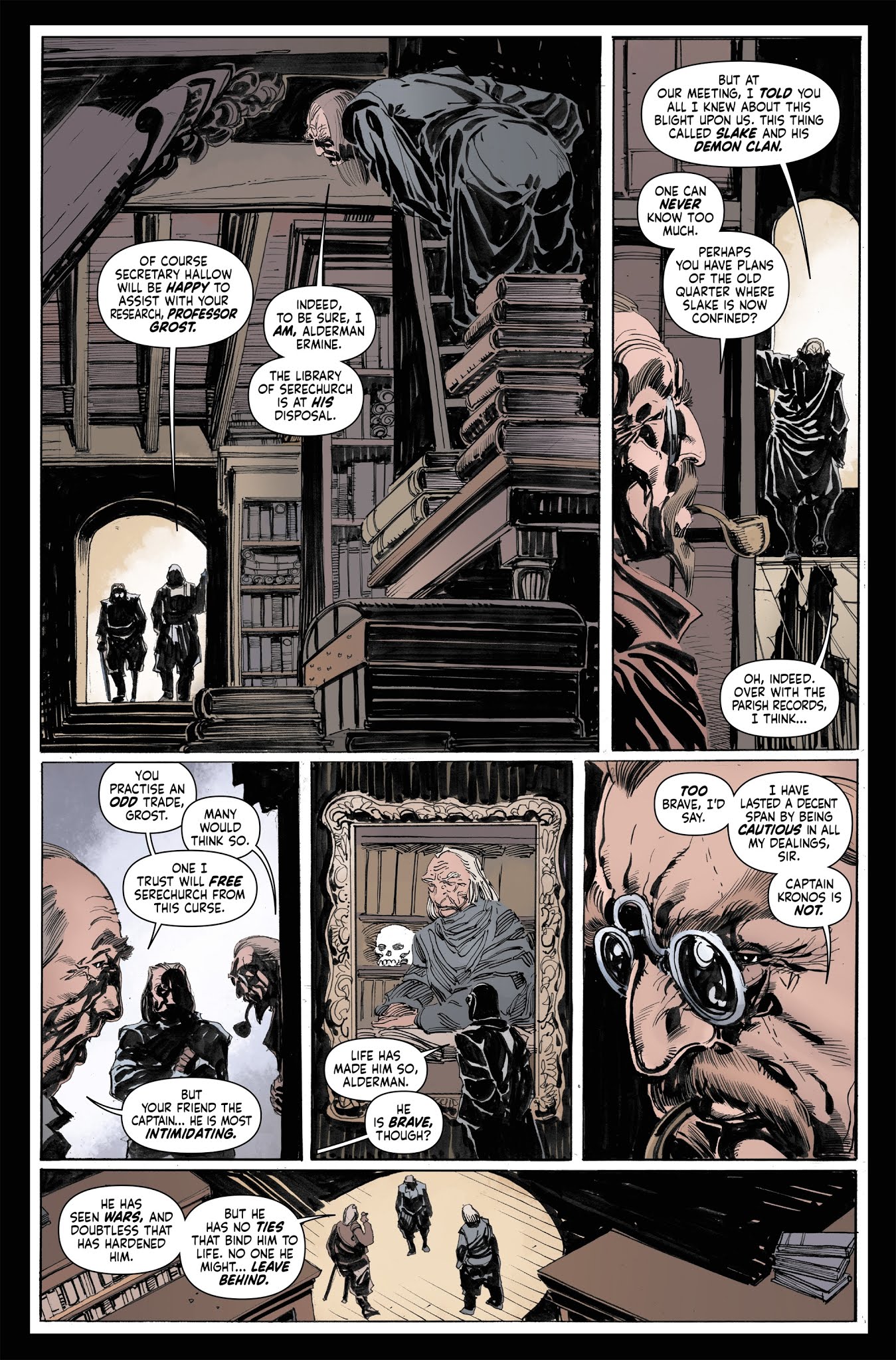 Read online Captain Kronos - Vampire Hunter comic -  Issue #2 - 10
