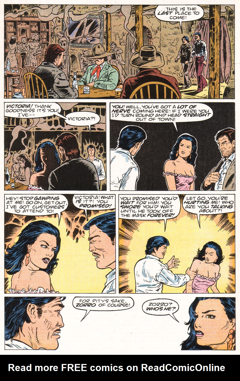 Read online Zorro (1990) comic -  Issue #12 - 19