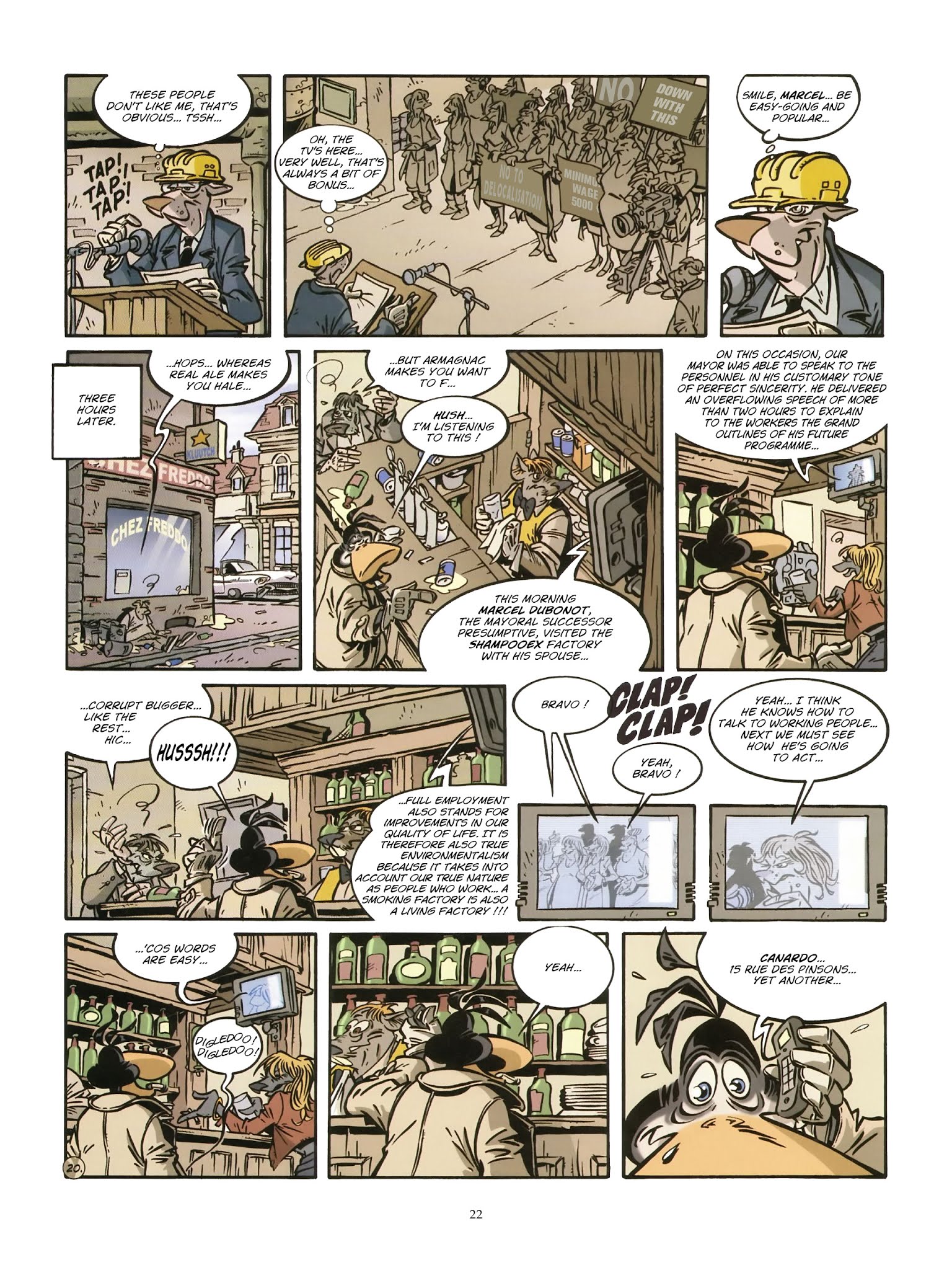Read online Une enquête de l'inspecteur Canardo comic -  Issue #17 - 24