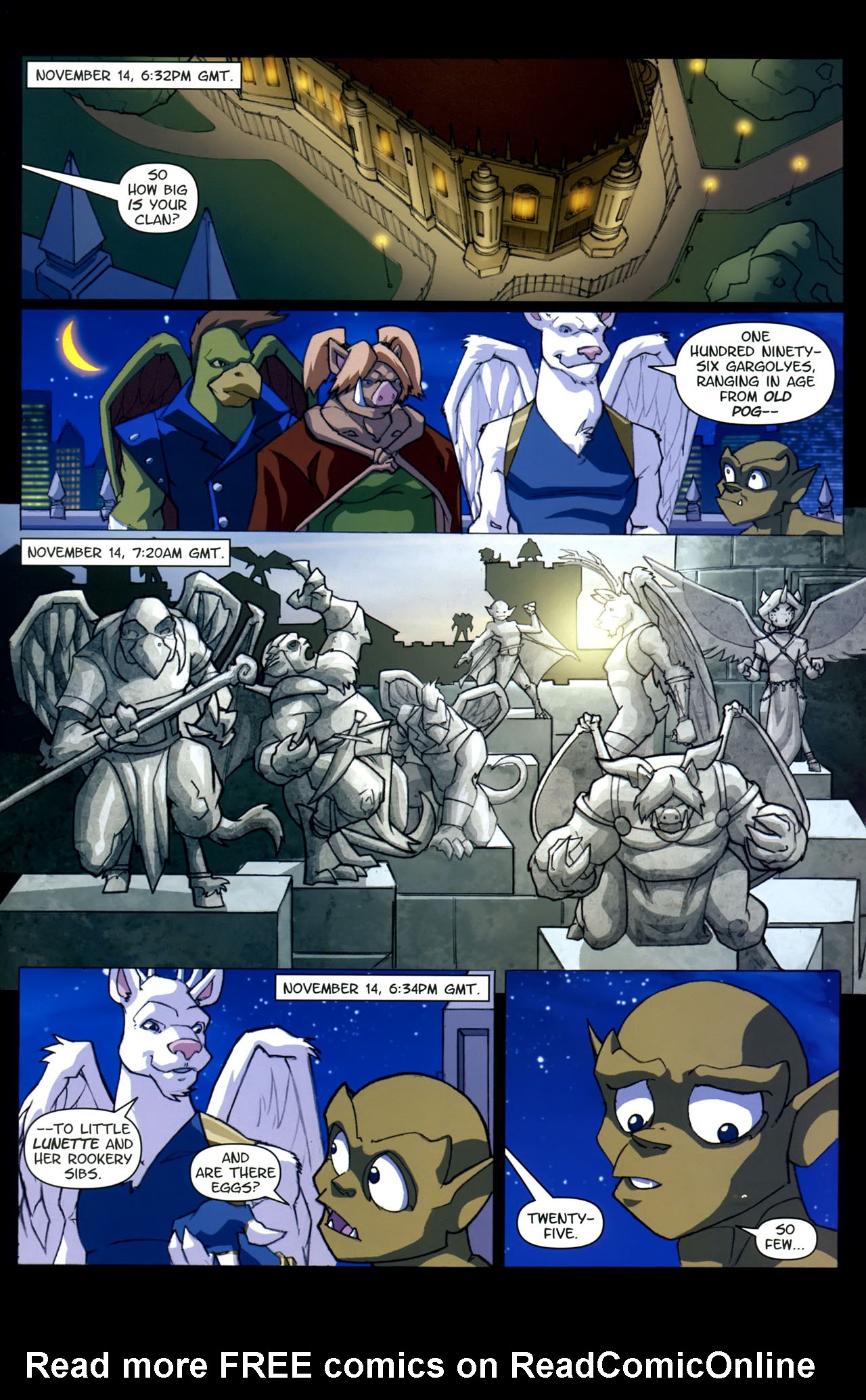 Read online Gargoyles (2006) comic -  Issue #8 - 18