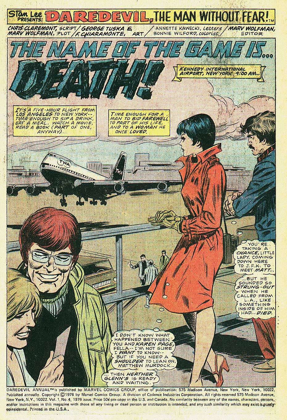 Daredevil (1964) issue Annual 4 - Page 2