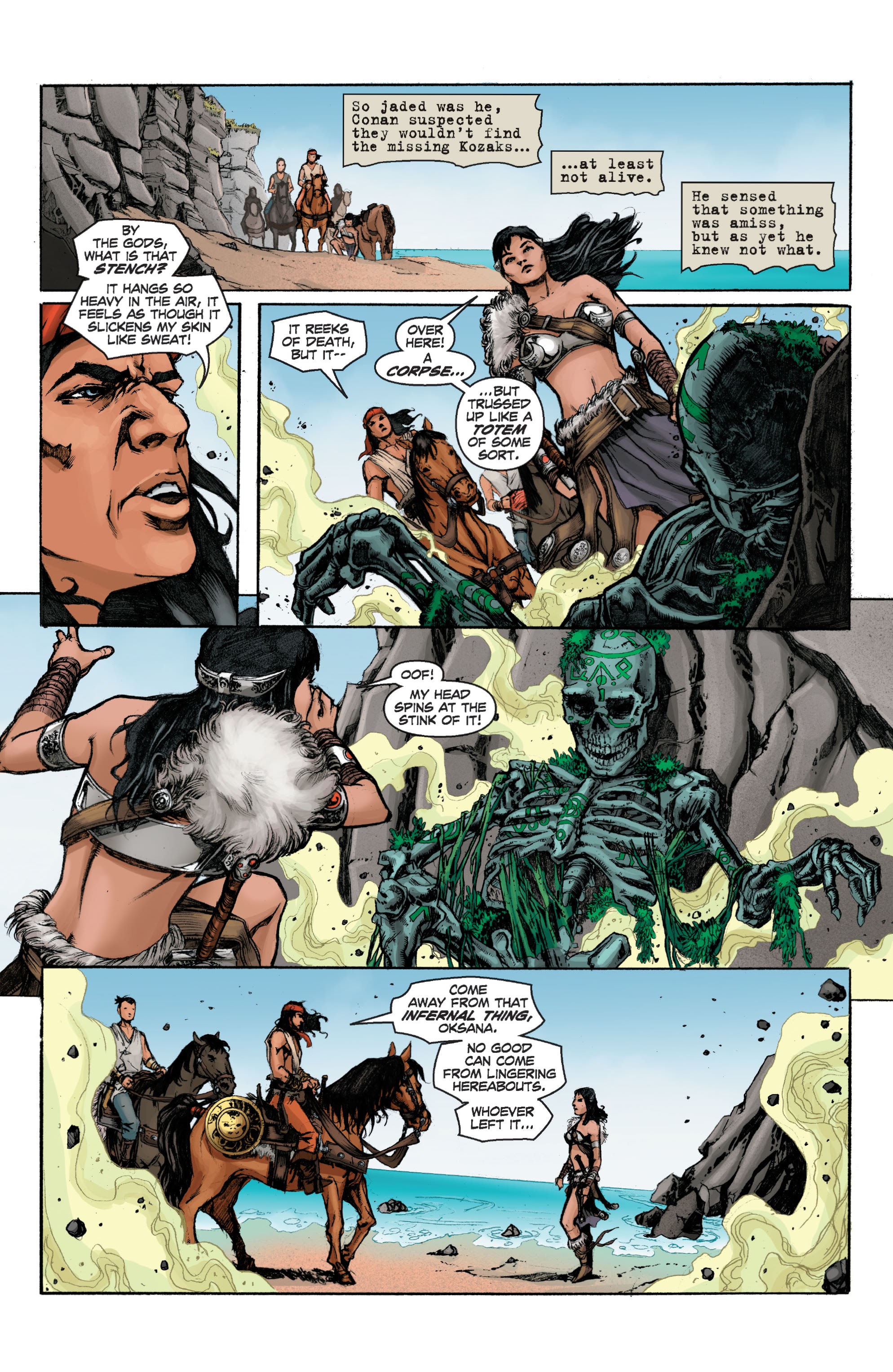 Read online Conan Chronicles Epic Collection comic -  Issue # TPB Blood In His Wake (Part 2) - 66