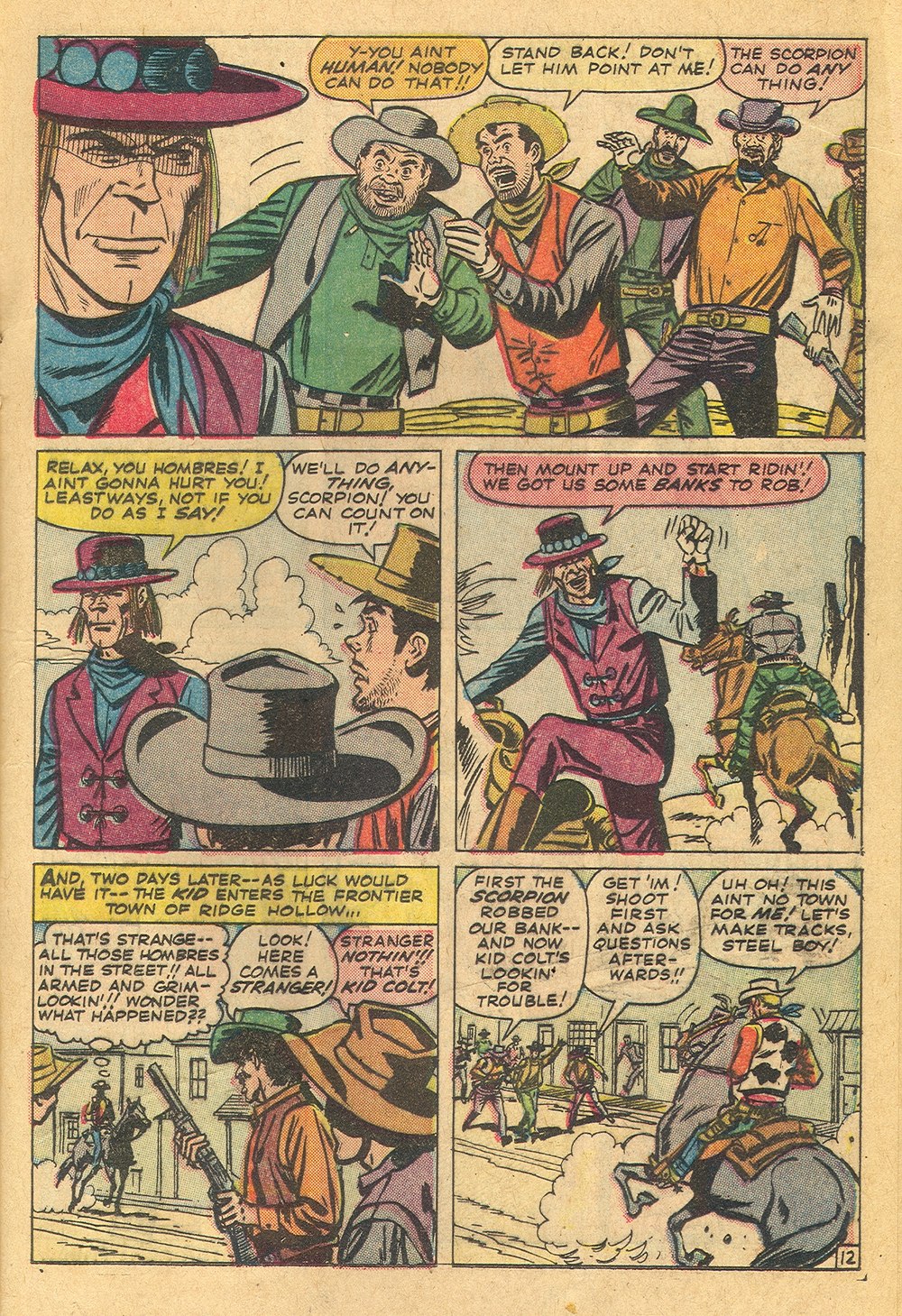 Read online Kid Colt Outlaw comic -  Issue #115 - 17