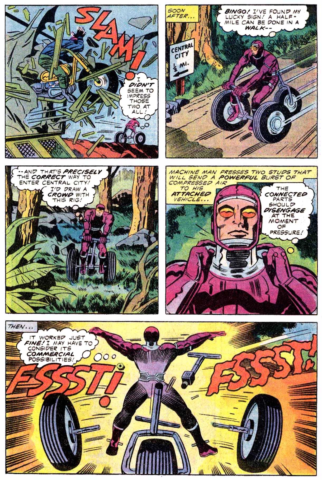 Read online Machine Man (1978) comic -  Issue #2 - 14