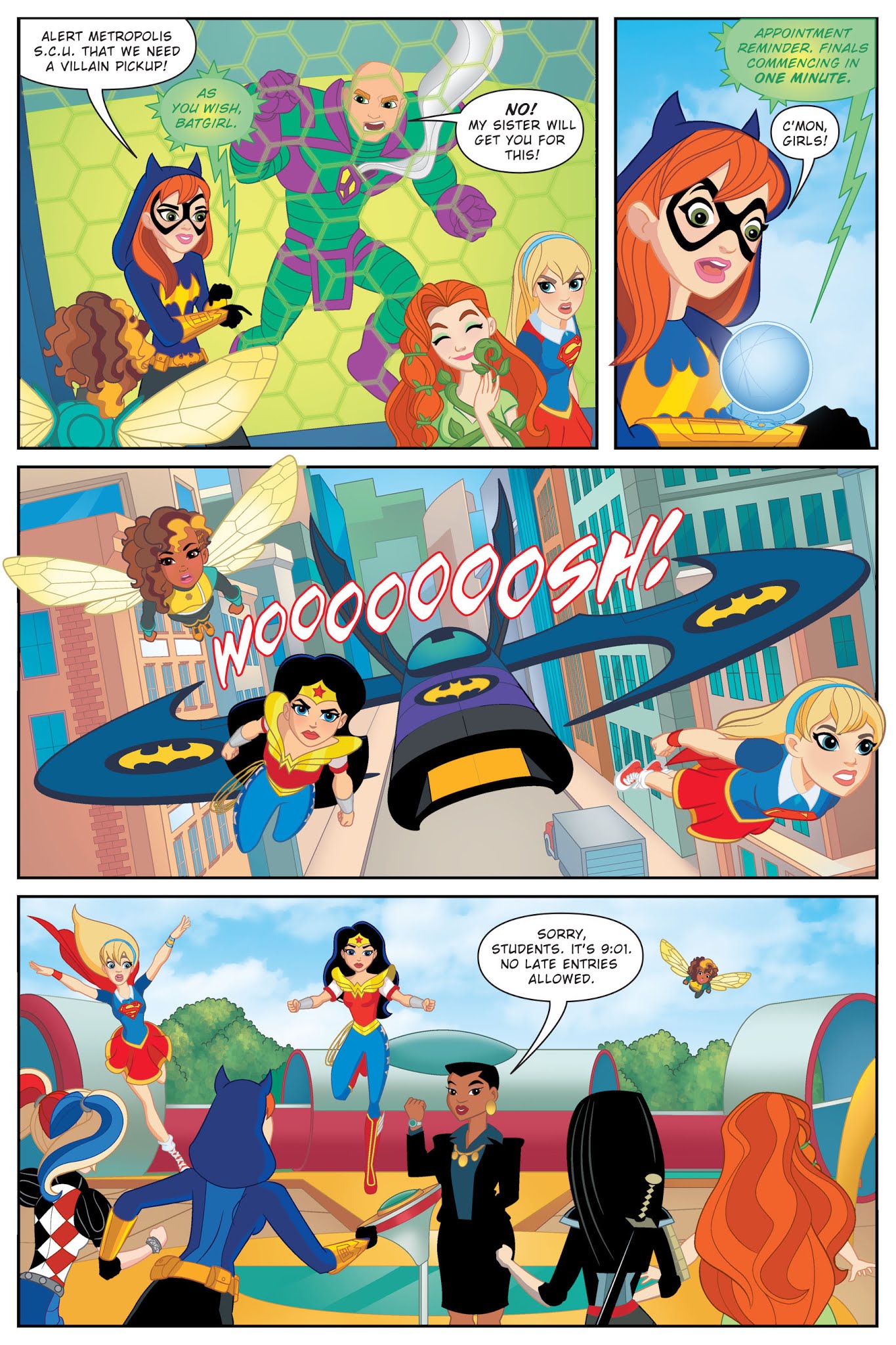 Read online DC Super Hero Girls: Finals Crisis comic -  Issue # TPB - 118